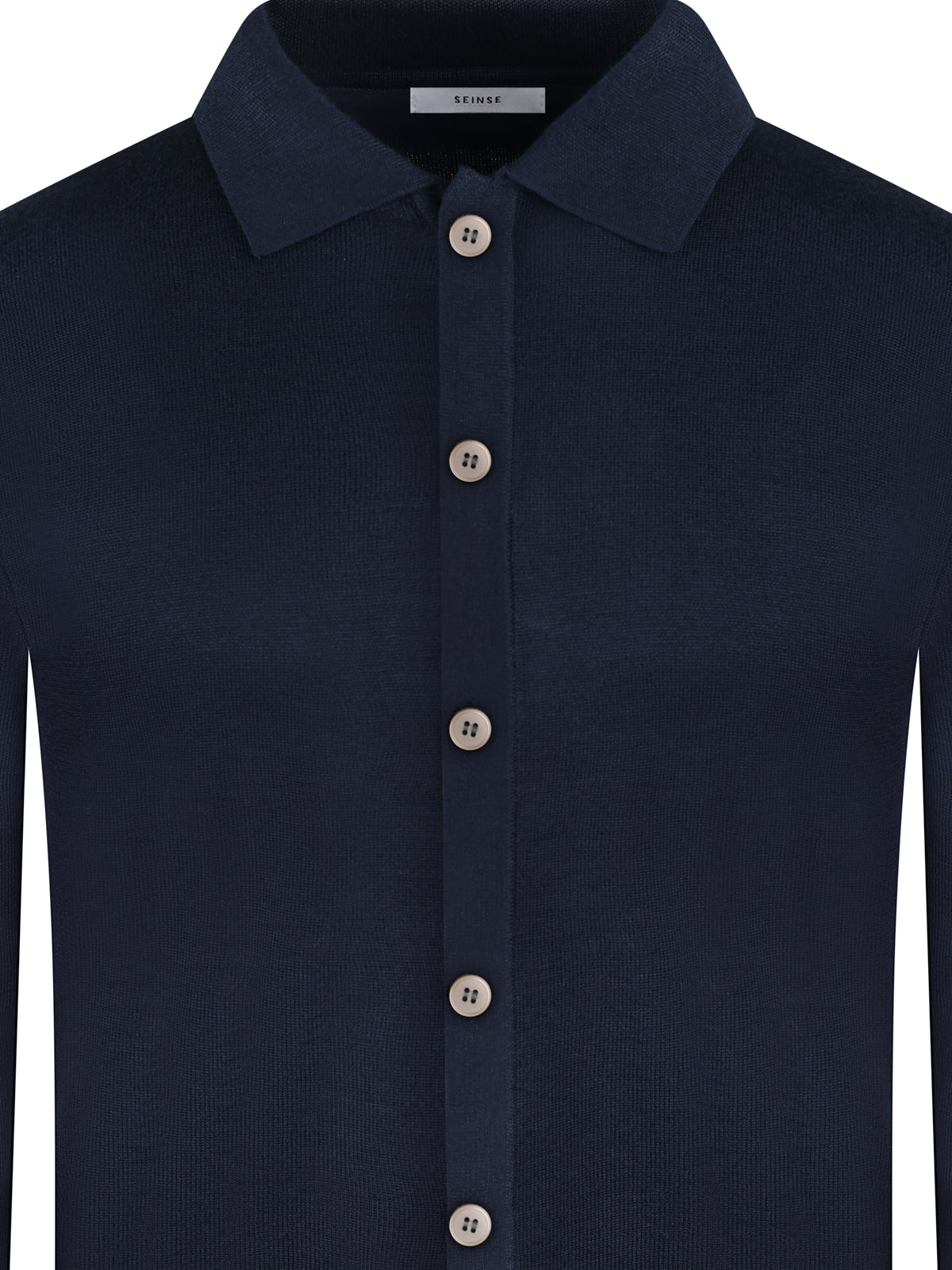 Sseinse Button Cardigan Navy