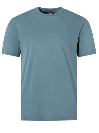 Catini Luxe Mercerised Tee Teal
