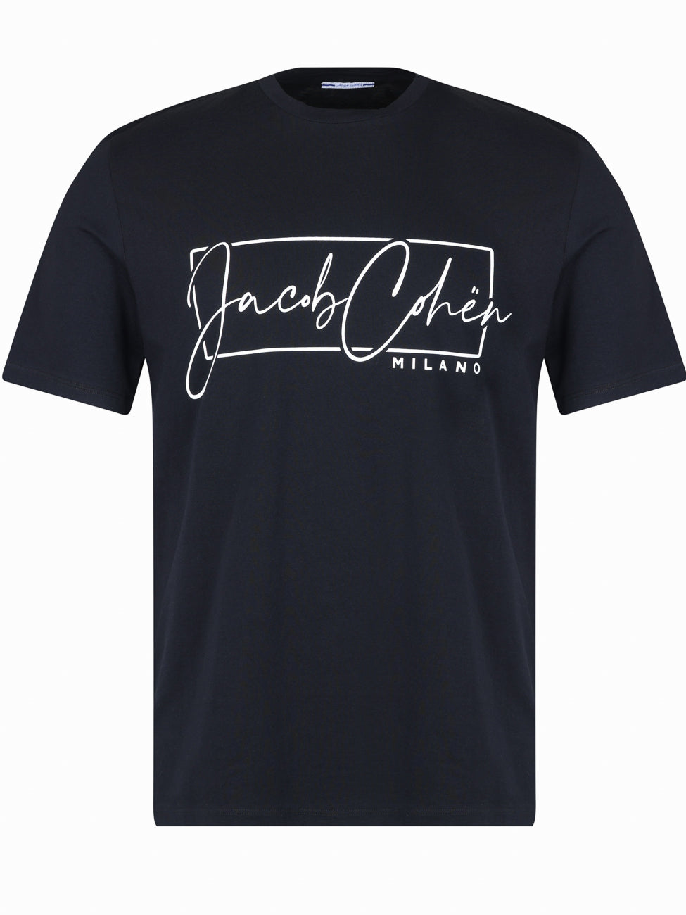 Load image into Gallery viewer, Jacob Cohen Signature Box Tee Black
