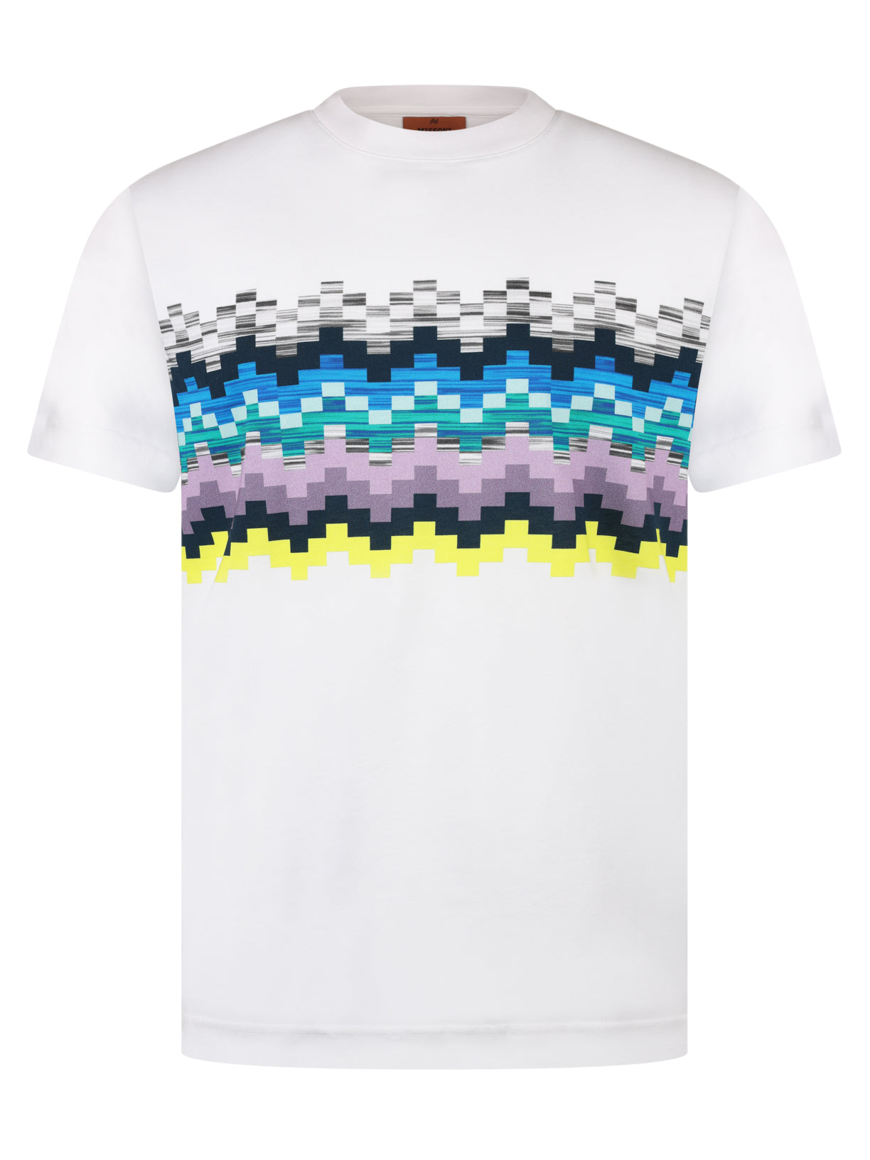 Load image into Gallery viewer, Missoni Print T Shirt White
