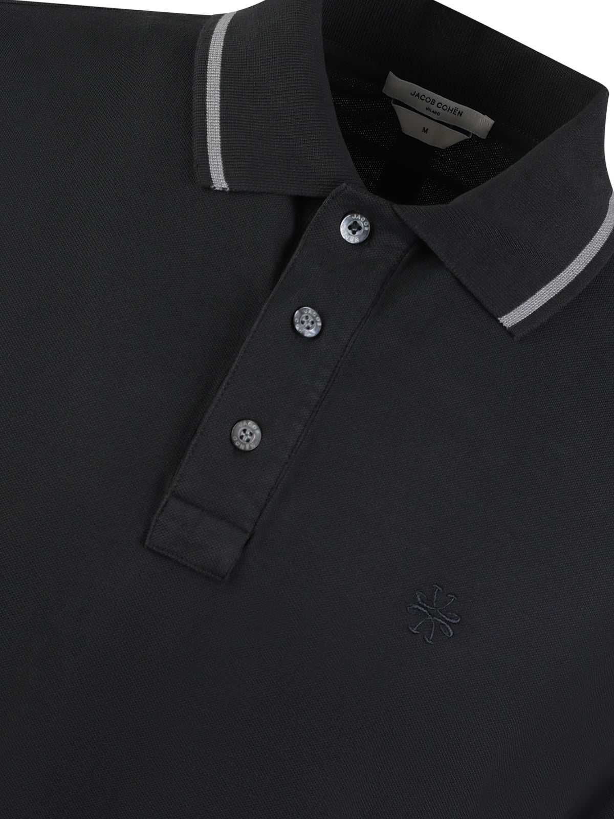 Jacob Cohen Tipped Polo Grey