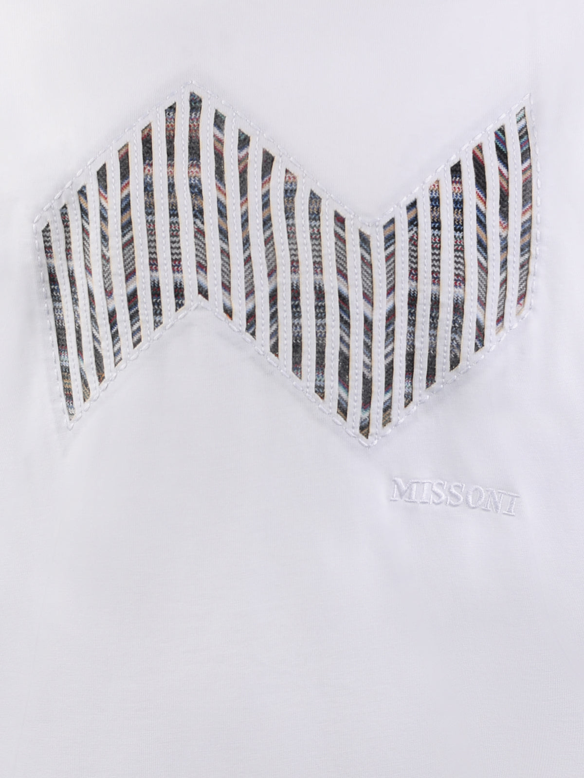 Missoni Geometric Tee White