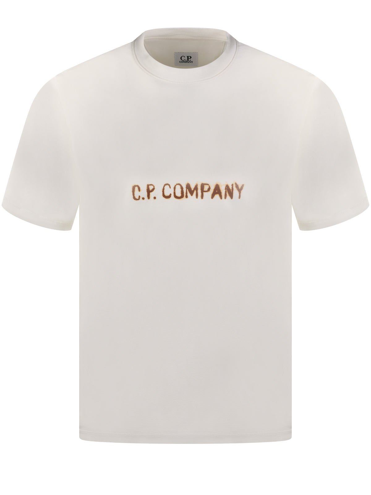 CP Company Print Tee White