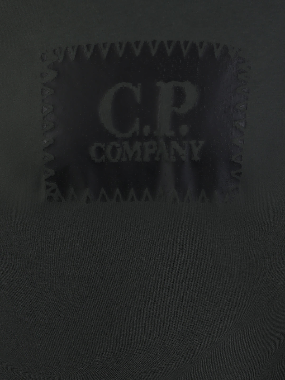 CP Company Patch Logo Tee Grey