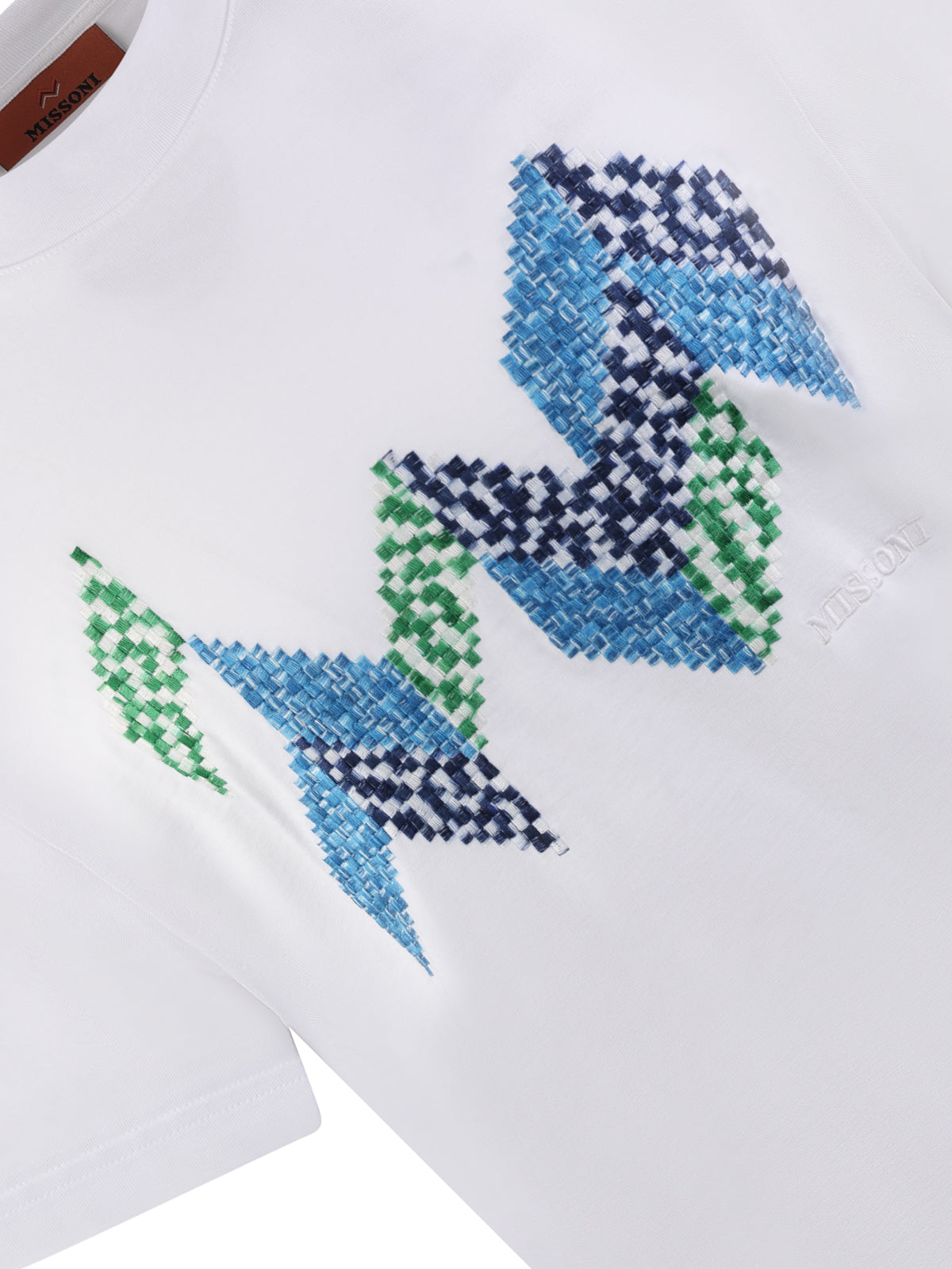 Missoni Woven Tee White