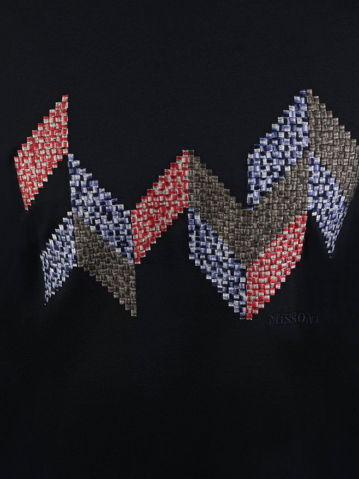Missoni Woven Tee Navy