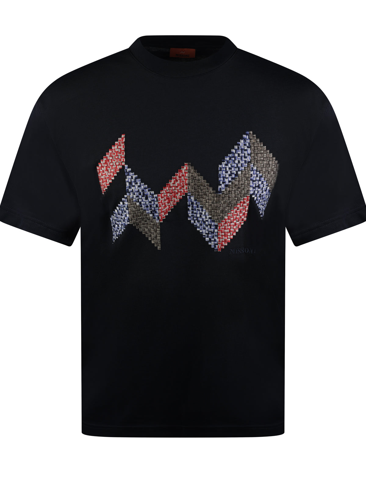 Missoni Woven Tee Navy