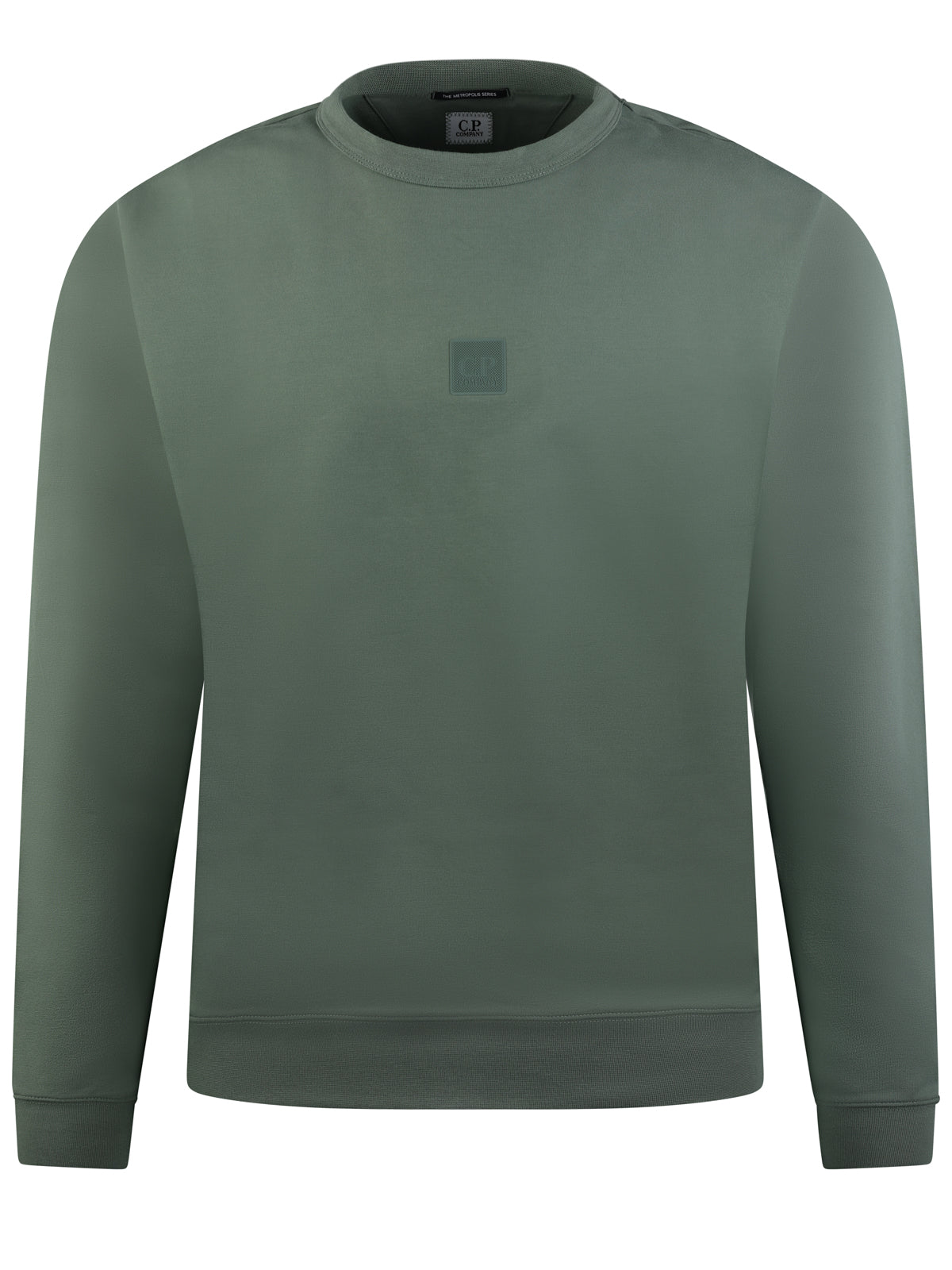 CP Company Rubber Logo Sweat Khaki