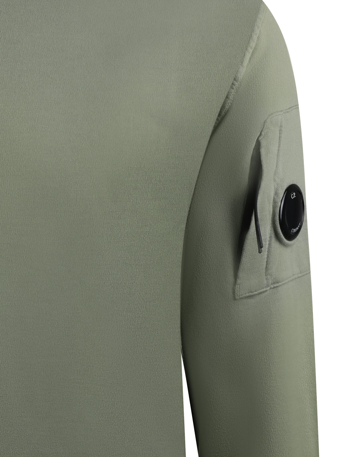 CP Company Lens Sweat Khaki