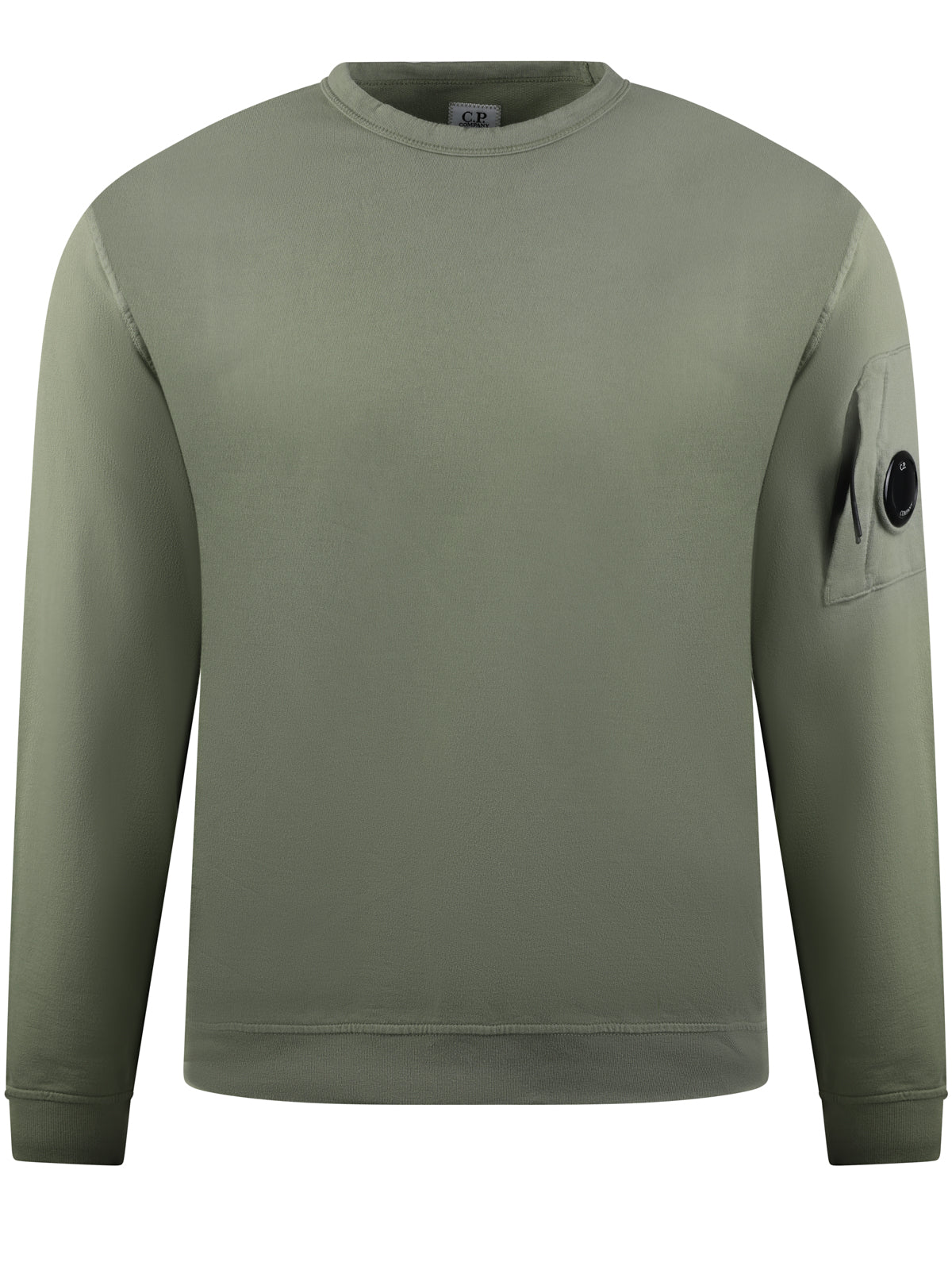 CP Company Lens Sweat Khaki
