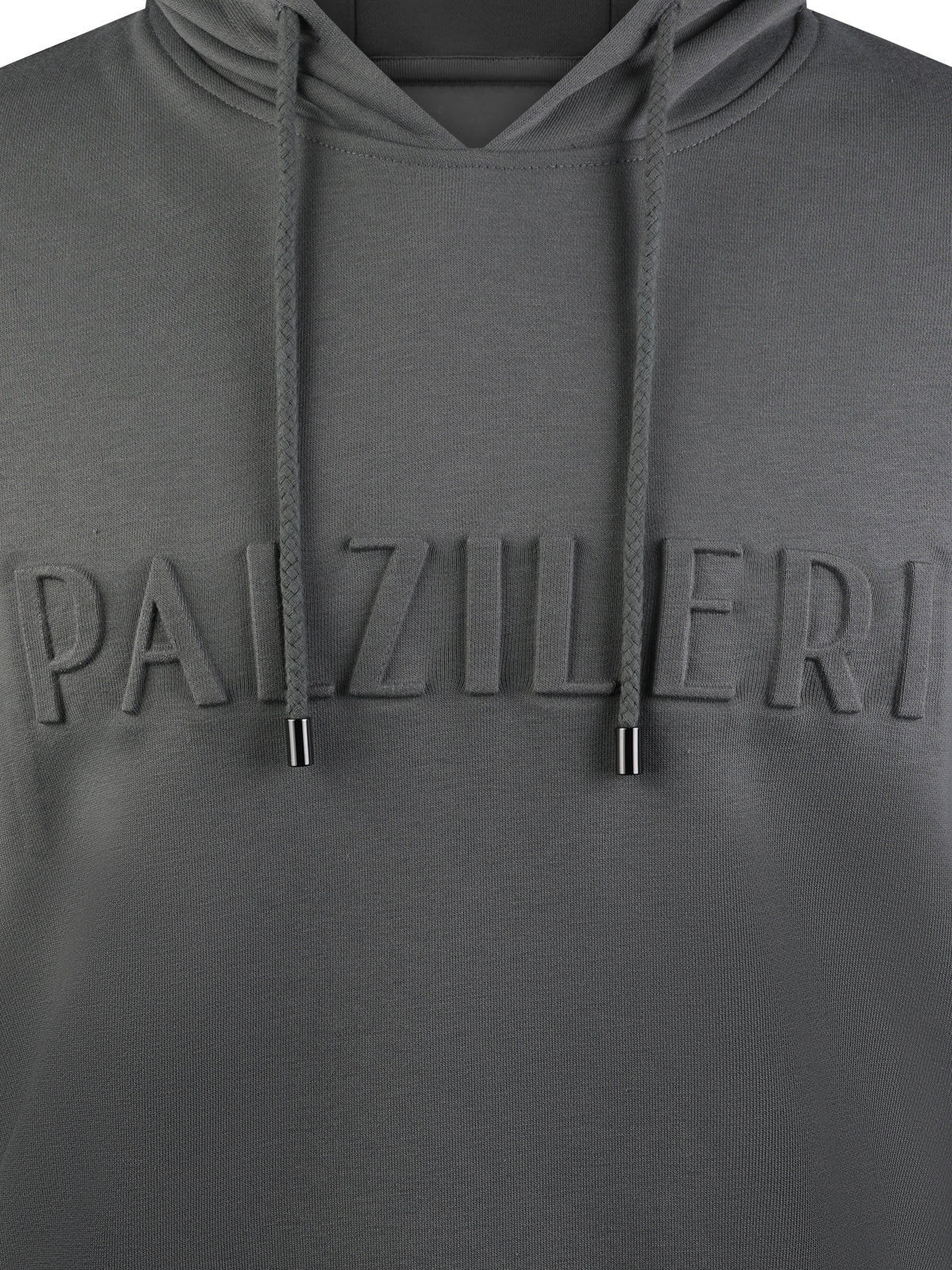 Pal Zileri PZ Logo Hoody Grey