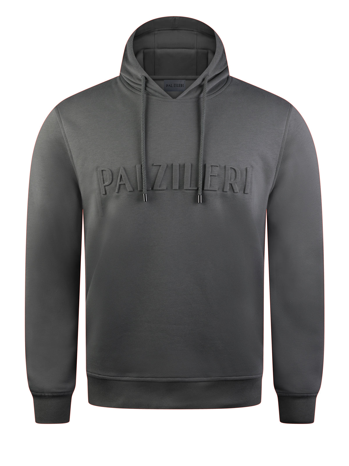 Pal Zileri PZ Logo Hoody Grey