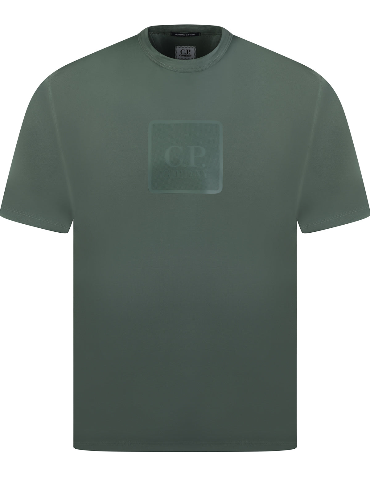 CP Company Rubber Logo Tee Khaki
