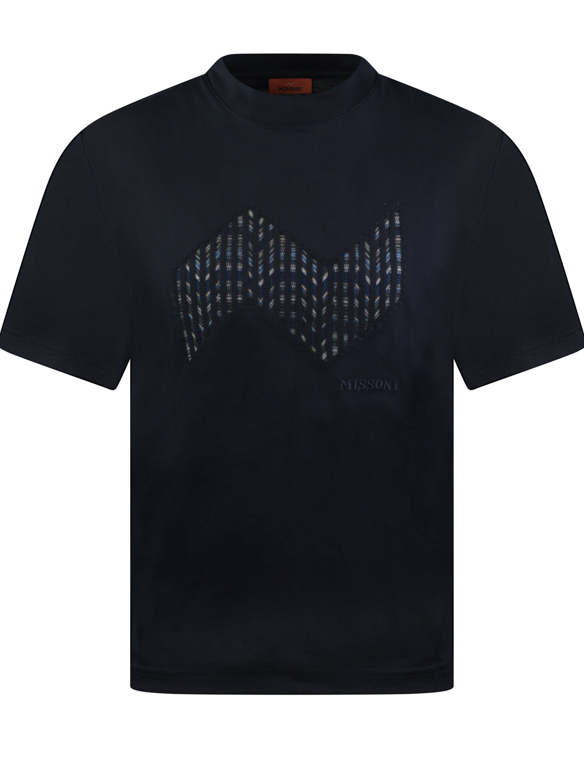 Missoni Geometric Tee Navy