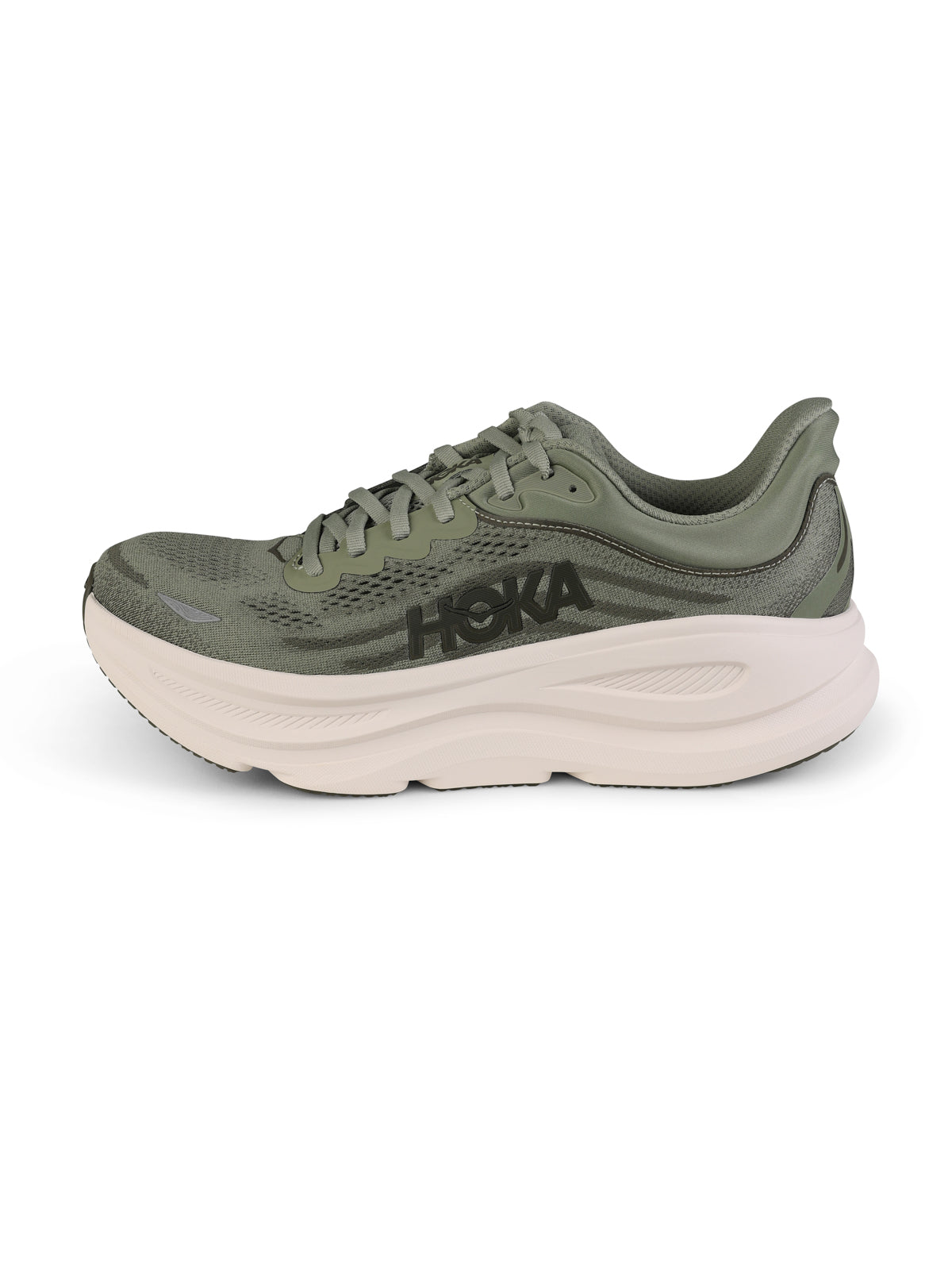 Hoka Bondi 9 Khaki – Maze Clothing