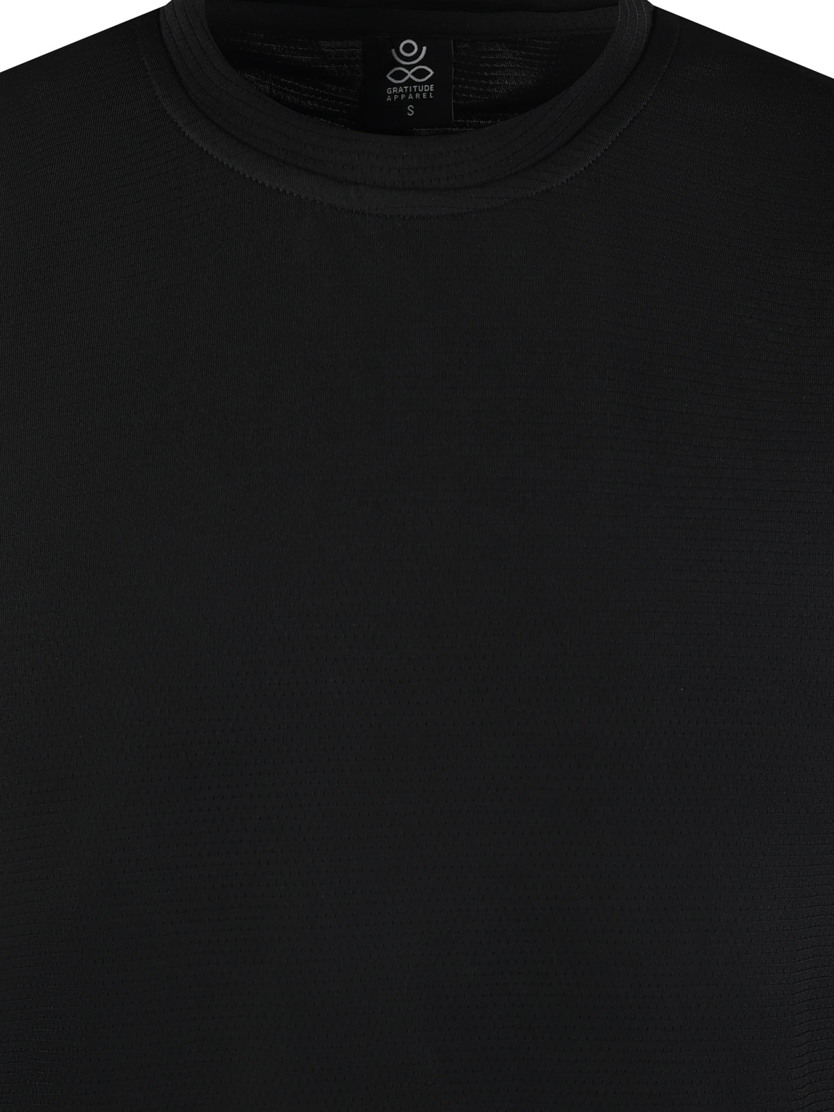 Gratitude Gym T Shirt Black