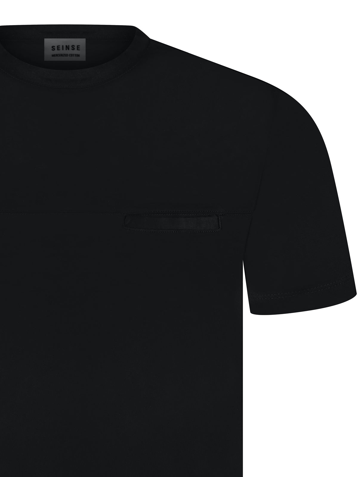 Seinse Pocket Tee Black