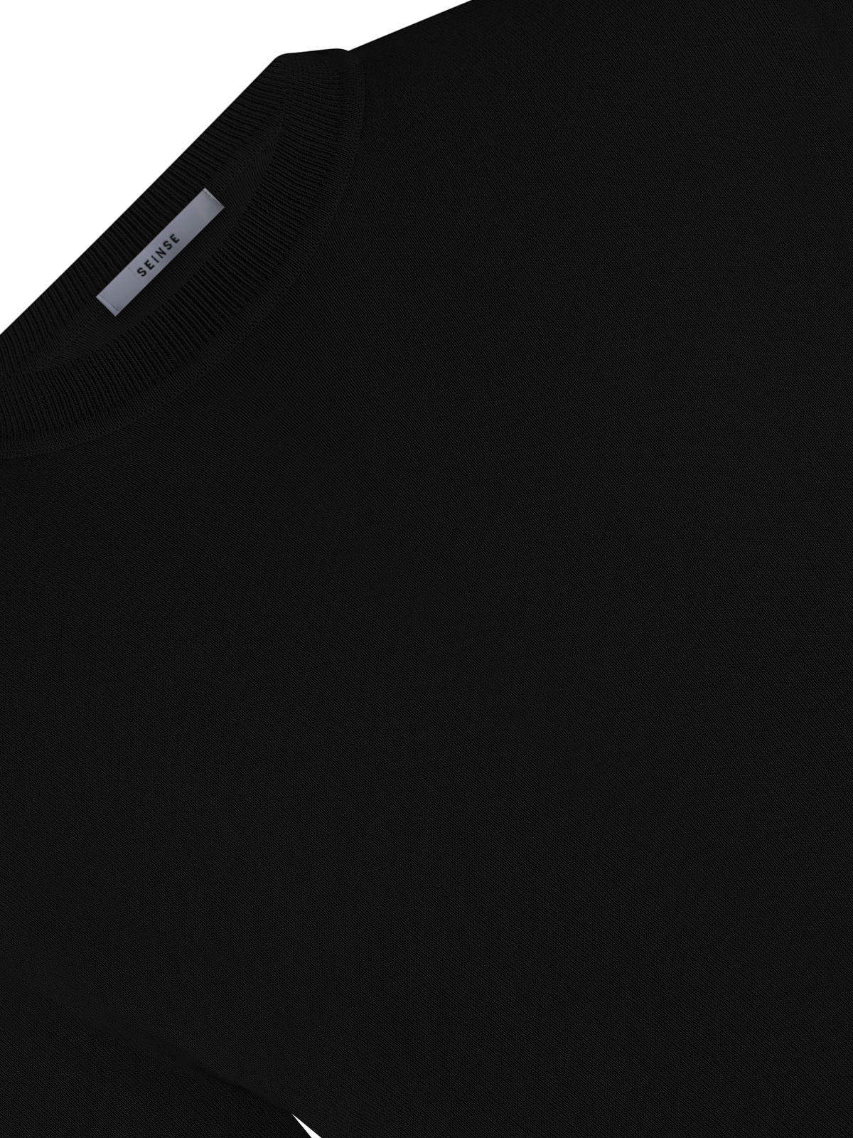 Seinse Knit Tee Black