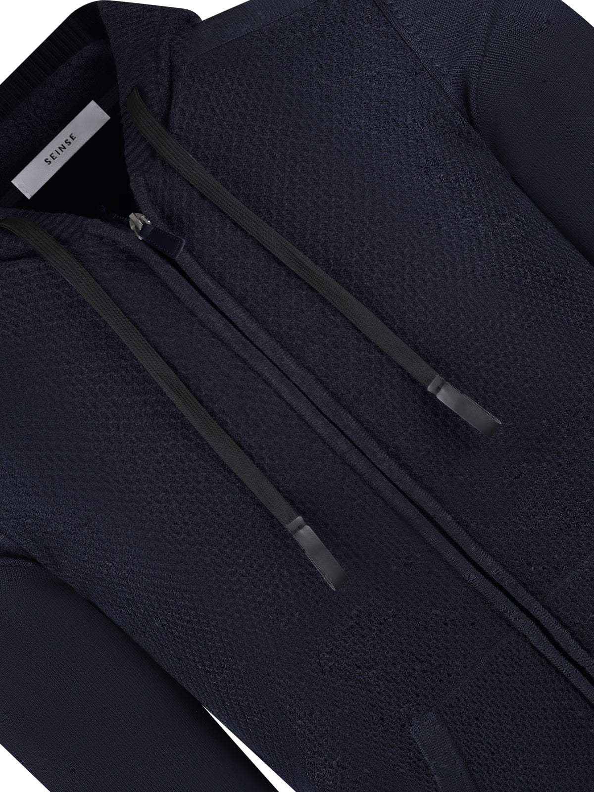 Seinse Woven Hoody Navy