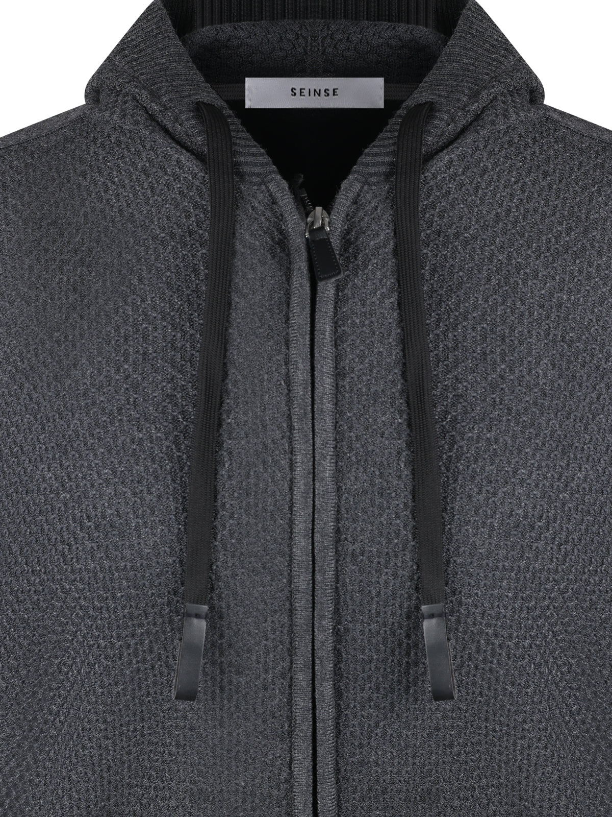 Seinse Woven Hoody Charcoal
