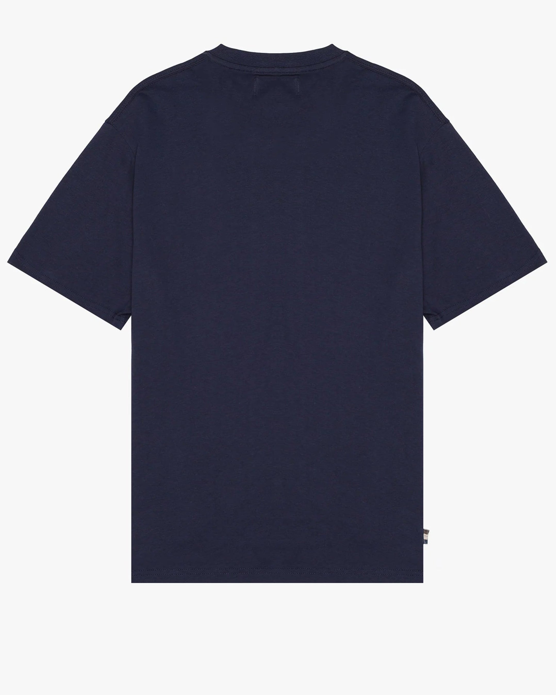 Aquascutum Shoulder Check Tee Navy
