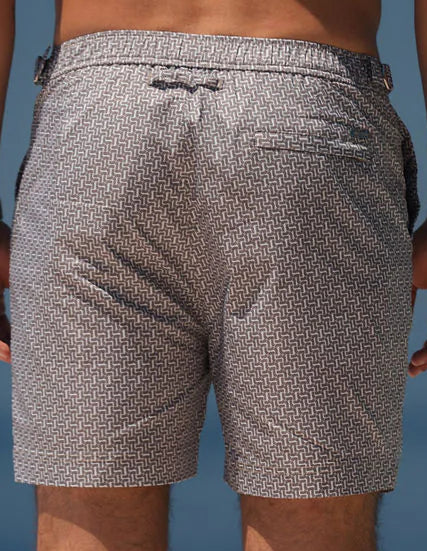 Belier Chain Swim Short Brown