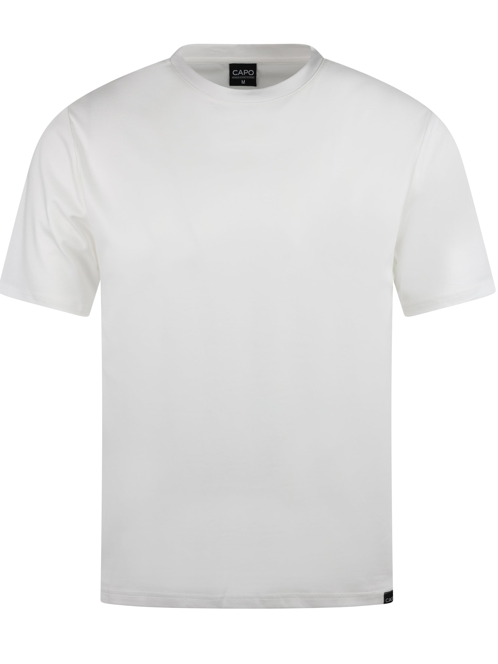 Load image into Gallery viewer, Capo Mercerised Tee White
