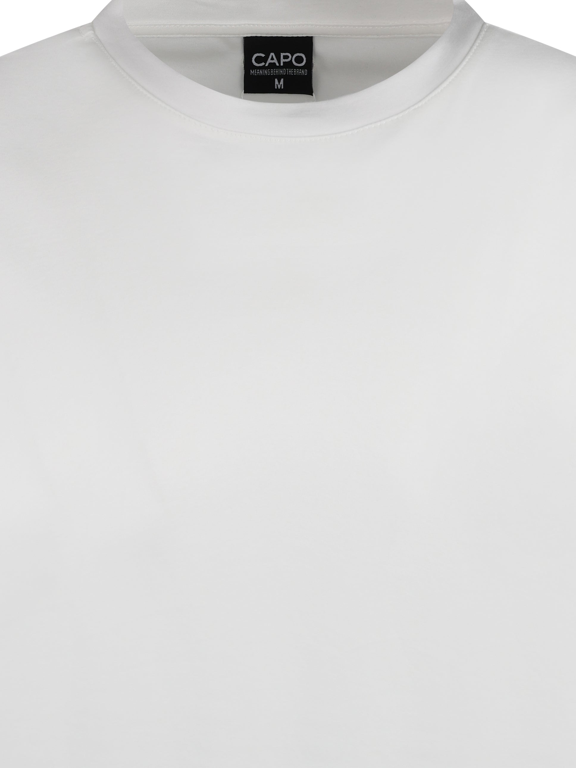 Load image into Gallery viewer, Capo Mercerised Tee White
