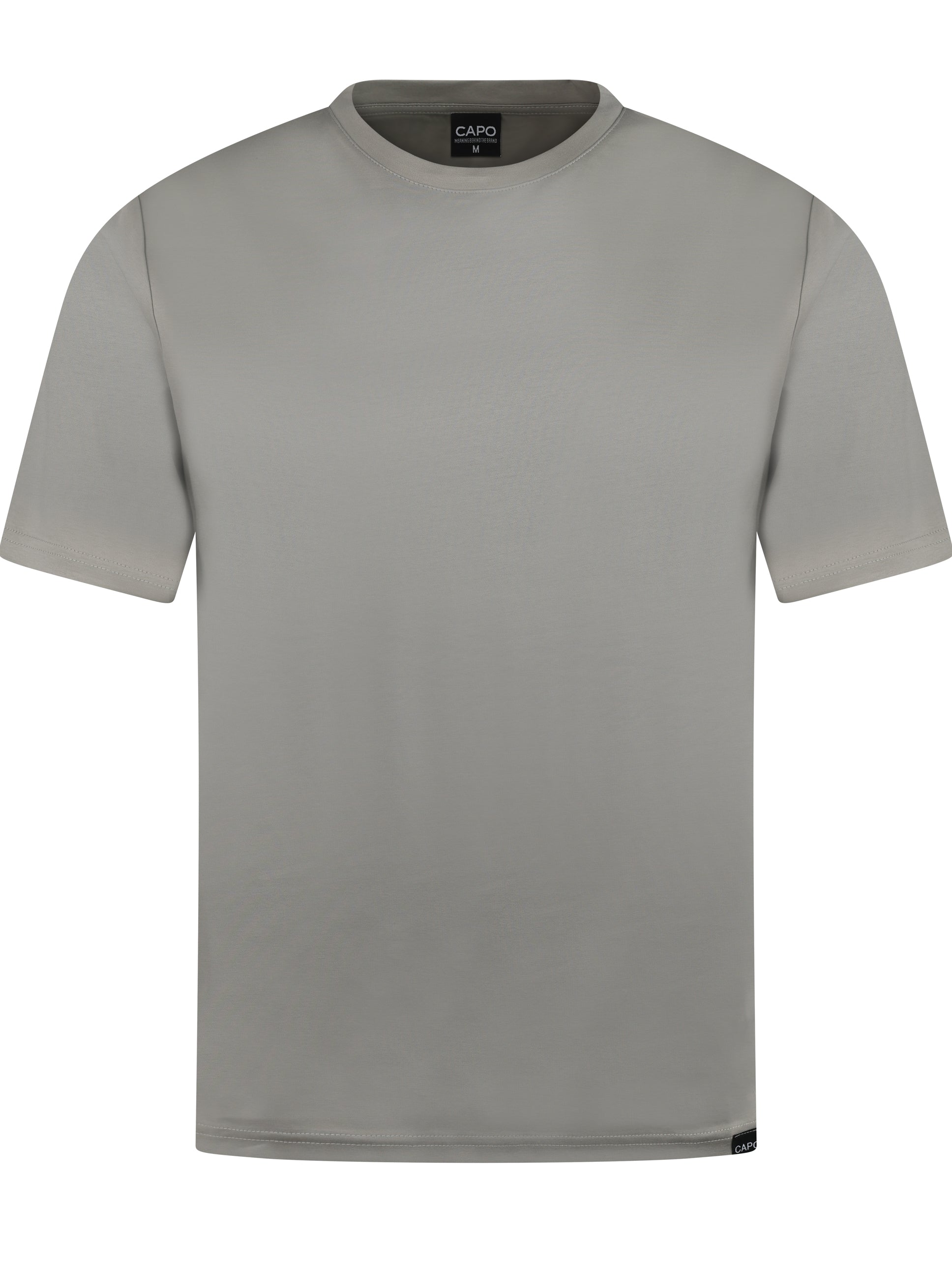 Load image into Gallery viewer, Capo Mercerised Tee Pebble
