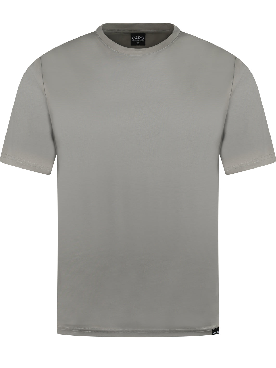 Capo Mercerised Tee Pebble