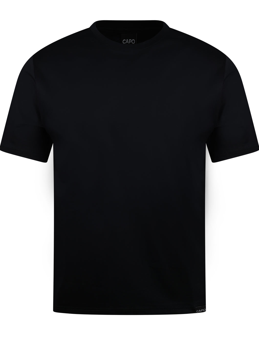 Capo Mercerised Tee Navy
