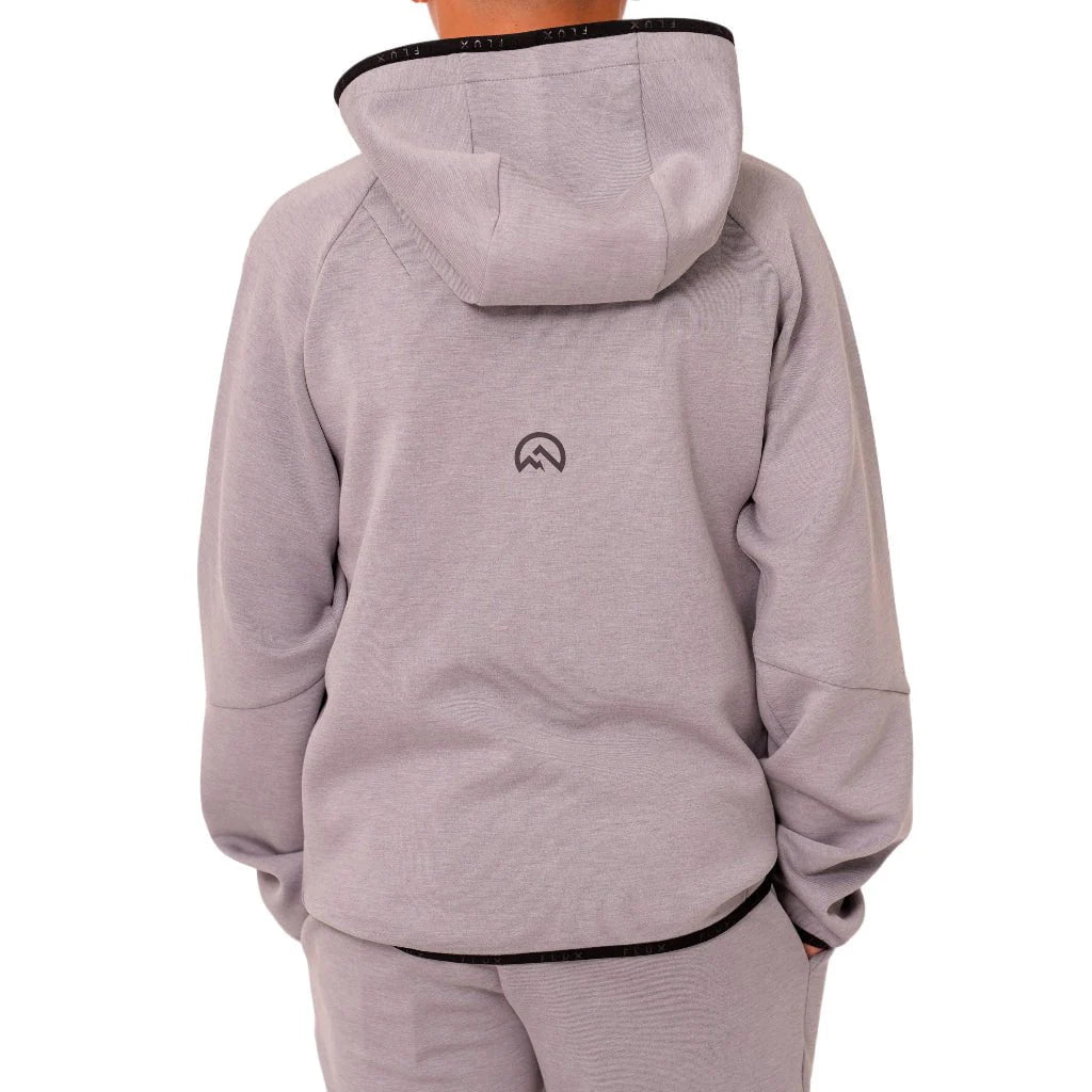 Flux Velar Zip Hoody Grey