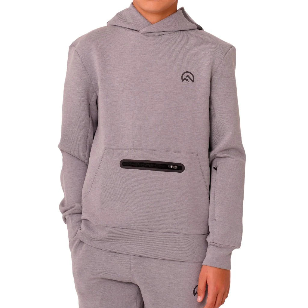 Flux Velar Overhead Hoody Grey
