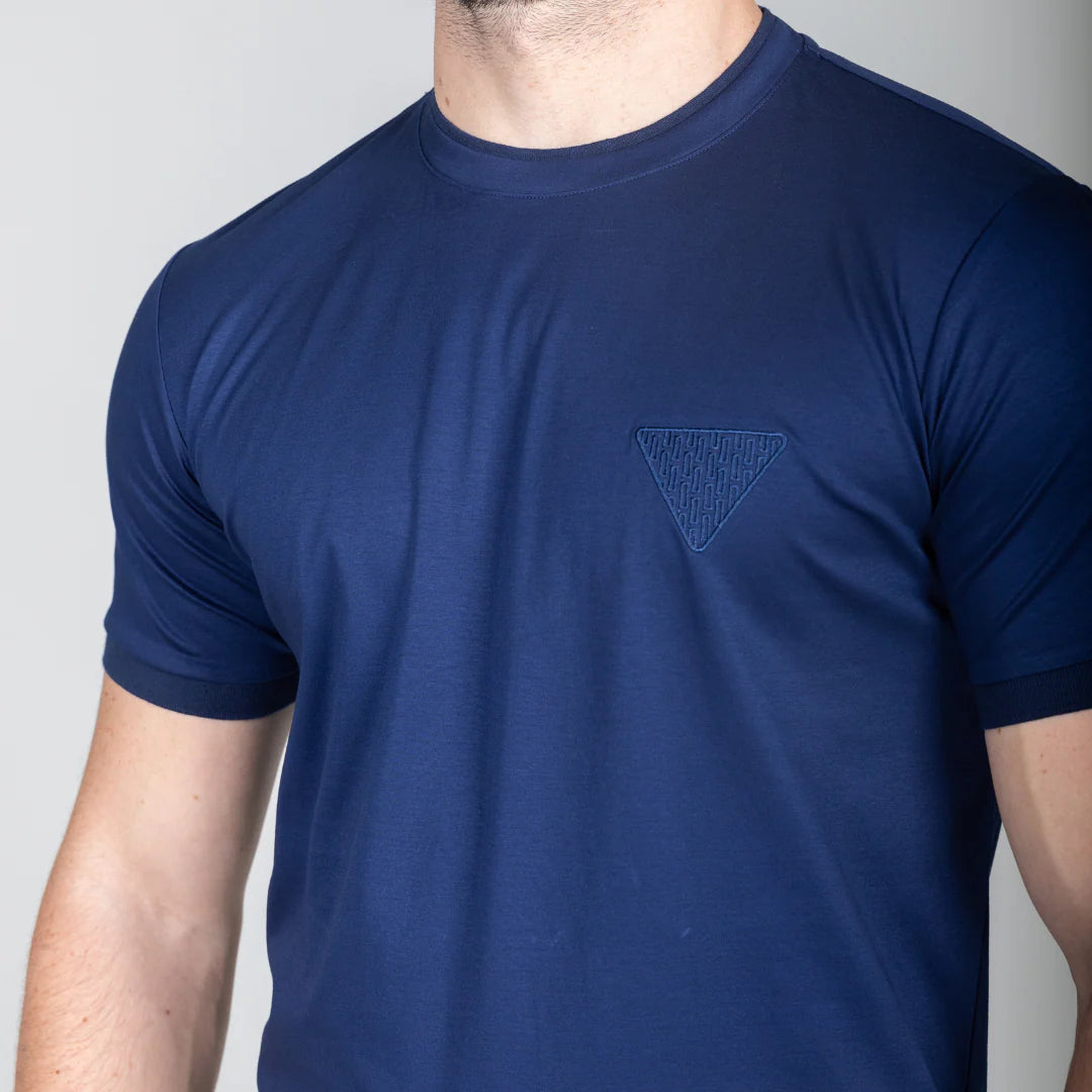 Lanka Triangle Tee Navy