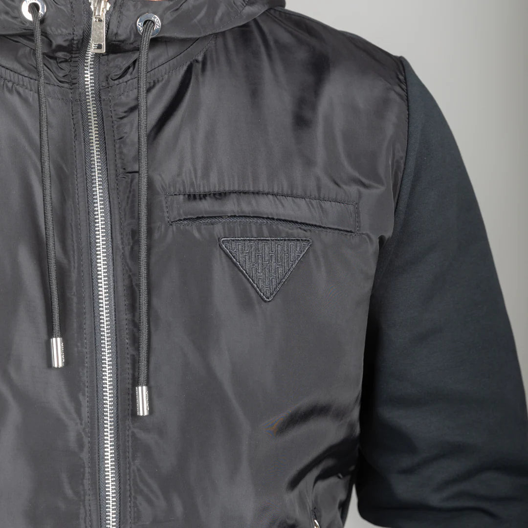 Lanka Hybrid Hoody Black