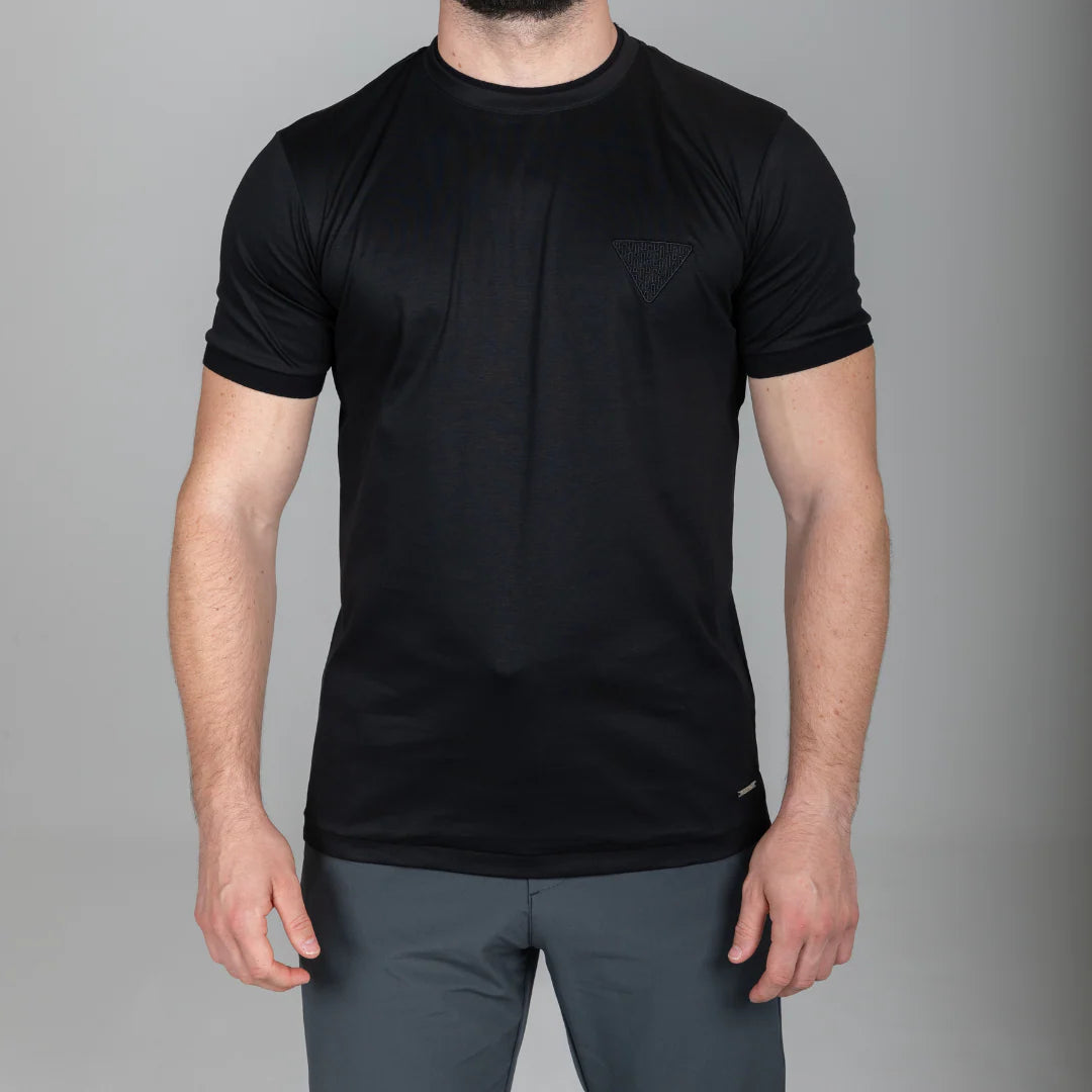 Lanka Triangle Tee Black