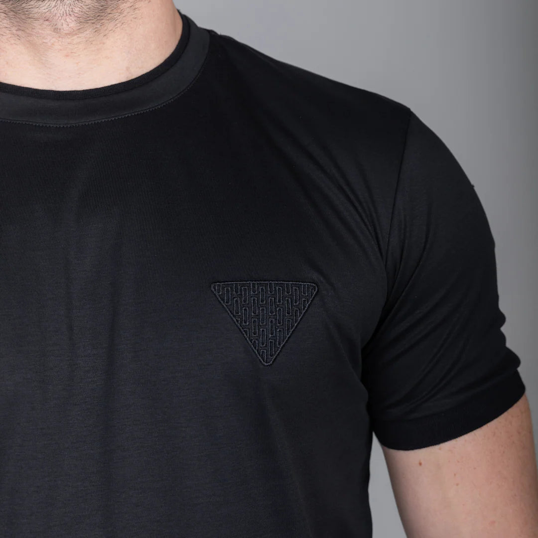Lanka Triangle Tee Black