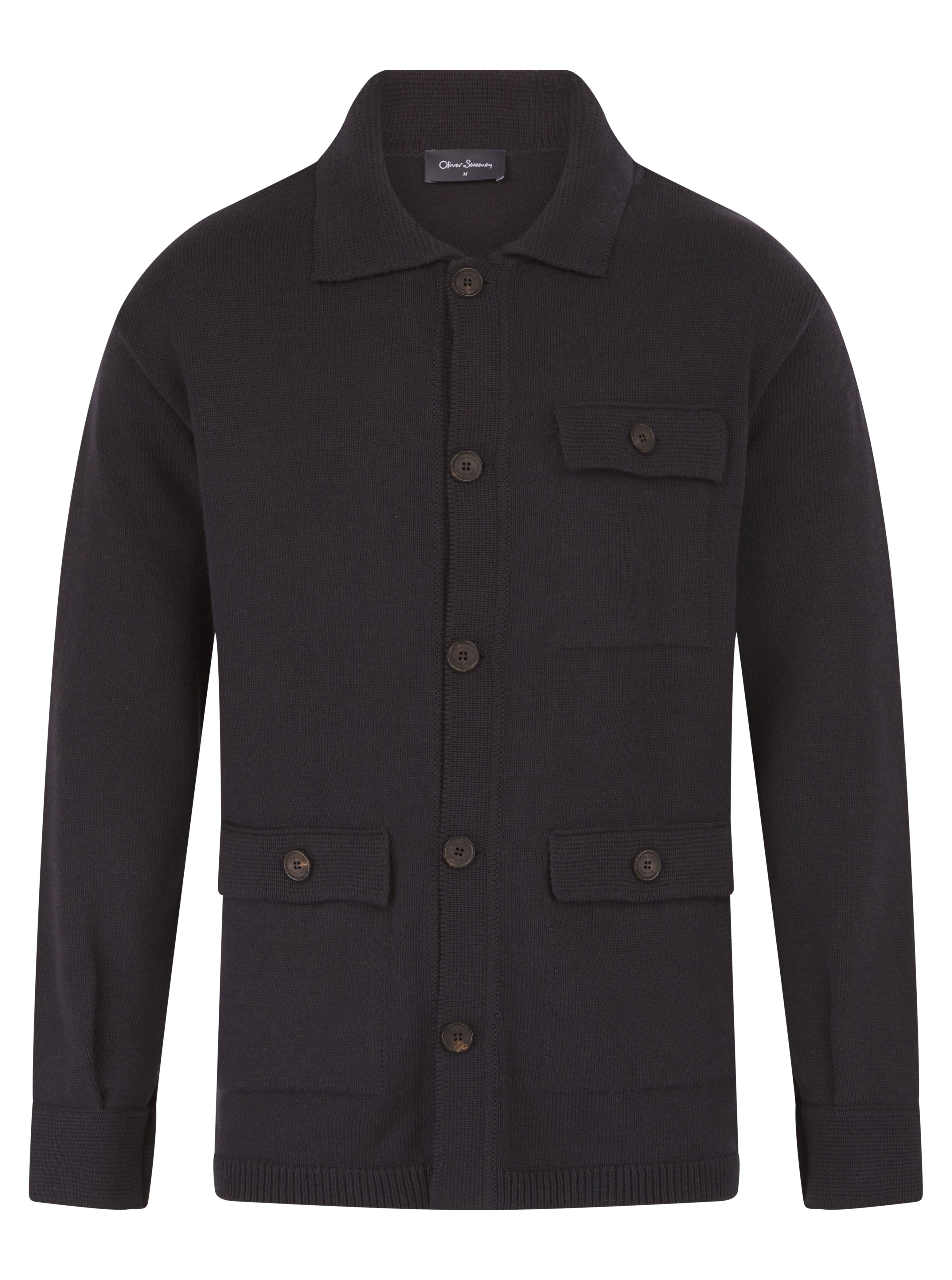 Load image into Gallery viewer, Oliver Sweeney Brecon Cardigan Navy
