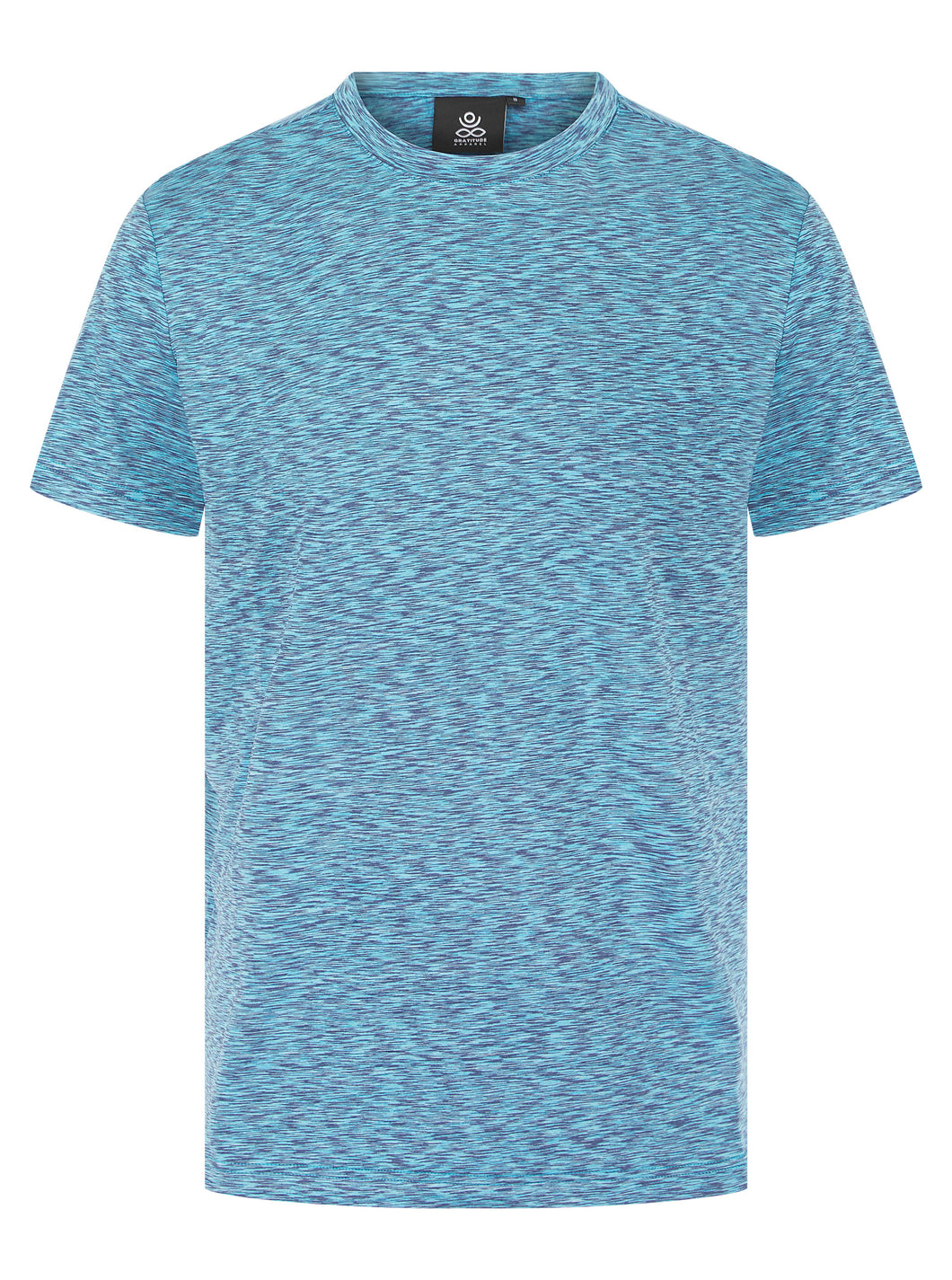 Gratitude New Stripe T Shirt Blue