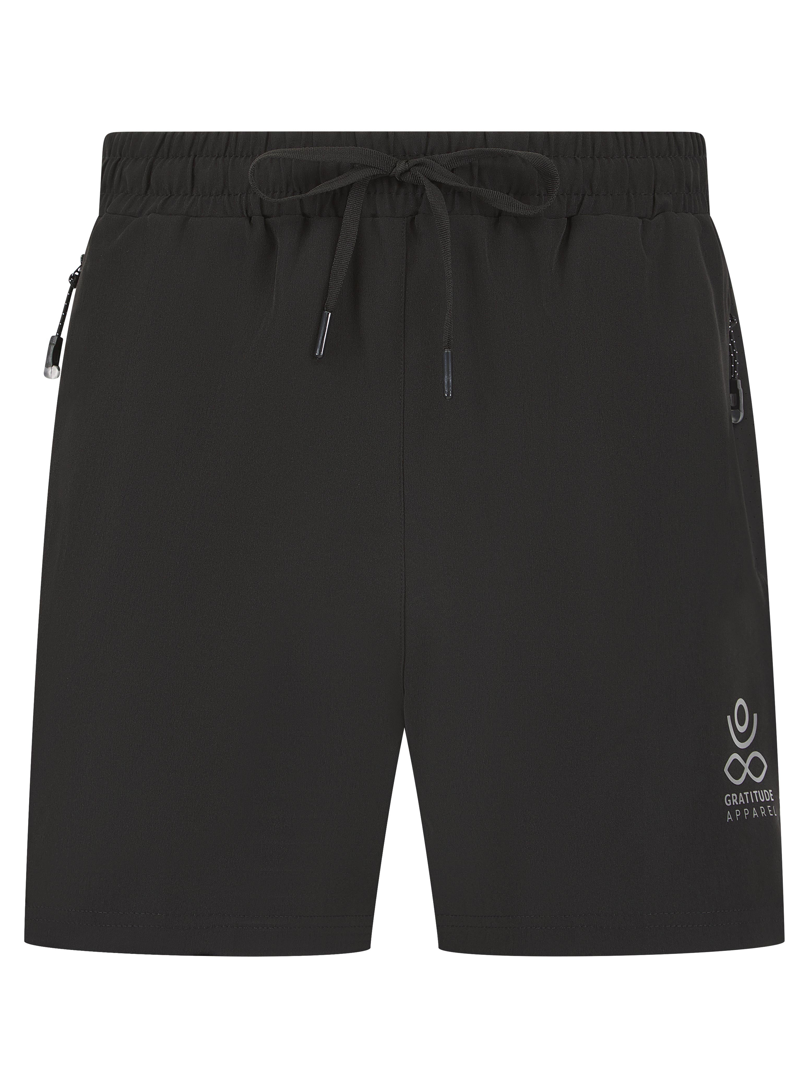 Load image into Gallery viewer, Gratitude New Gym Short Black
