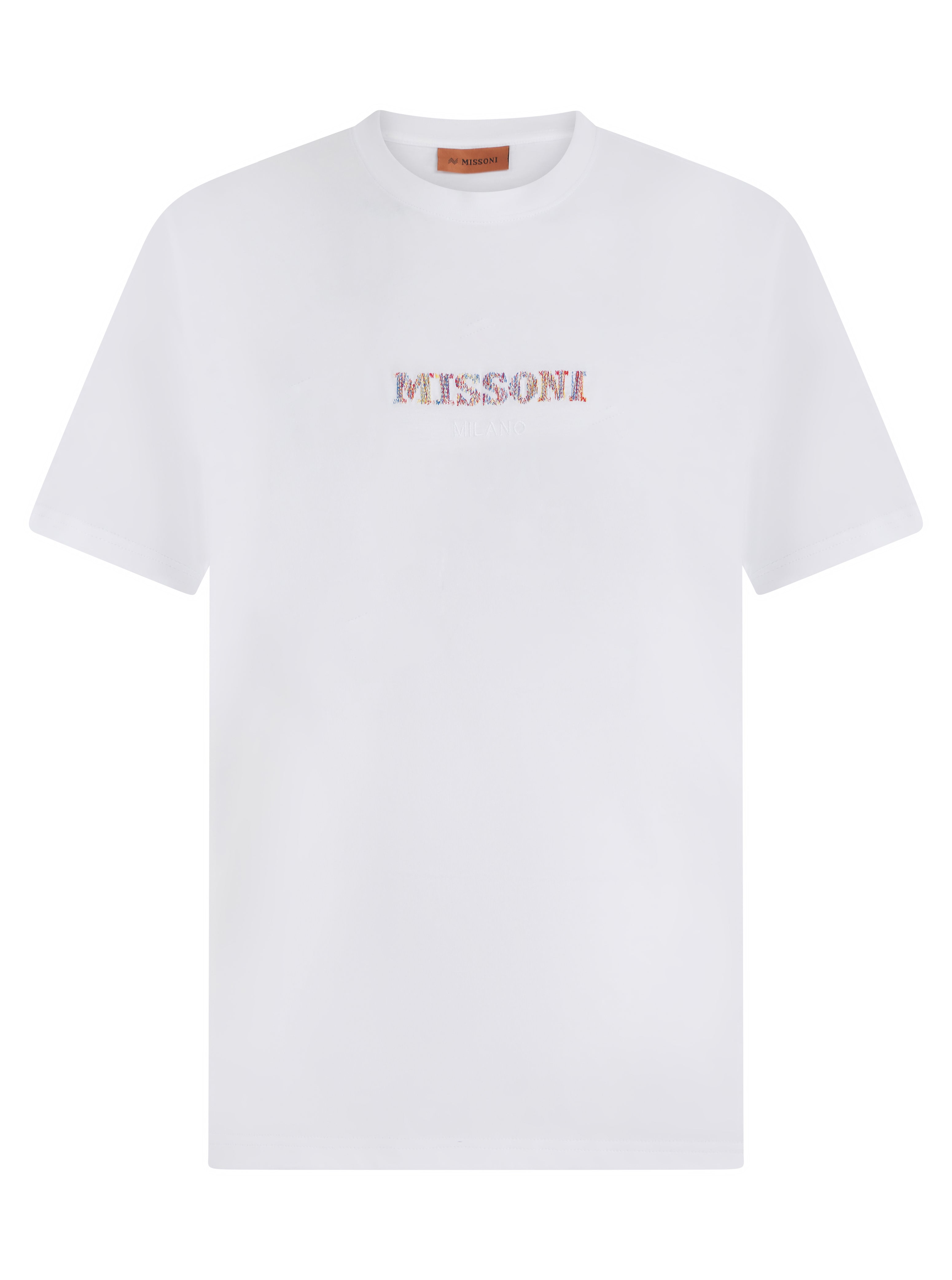 Load image into Gallery viewer, Missoni Embroidered Logo T Shirt White
