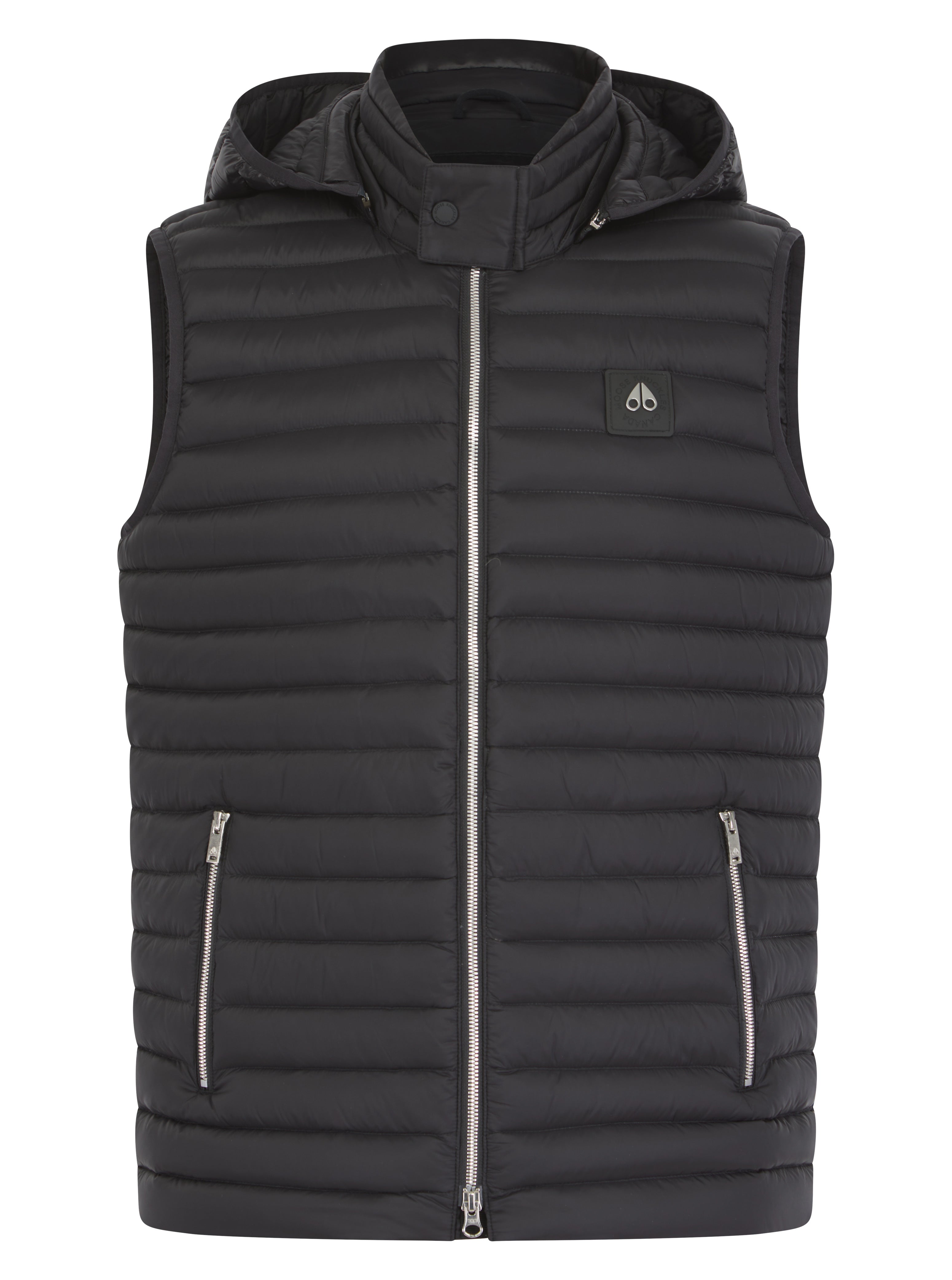 Load image into Gallery viewer, Moose Knuckles Air Down Vest Black
