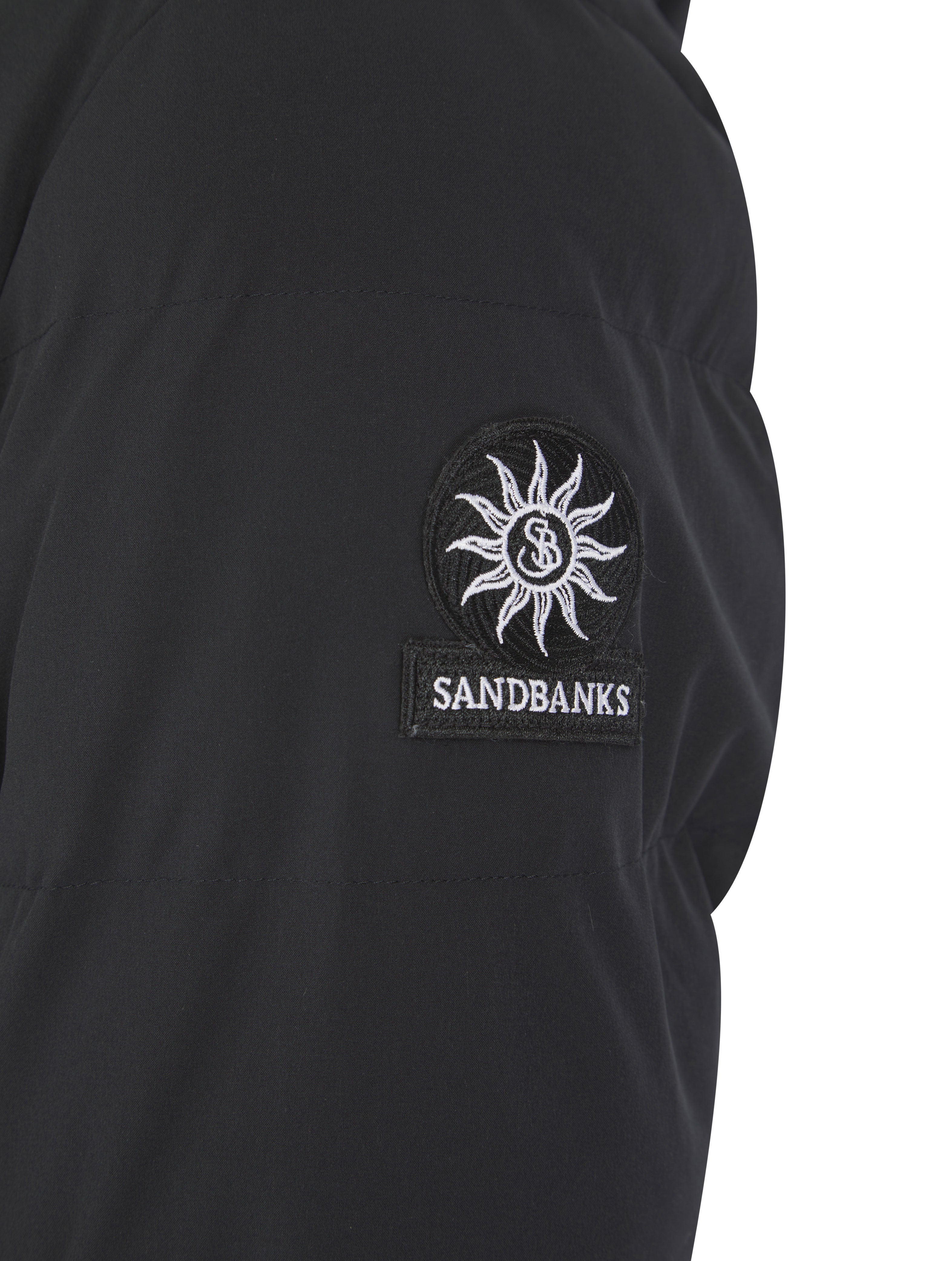Sandbanks Banks Core Puffer Jacket Black