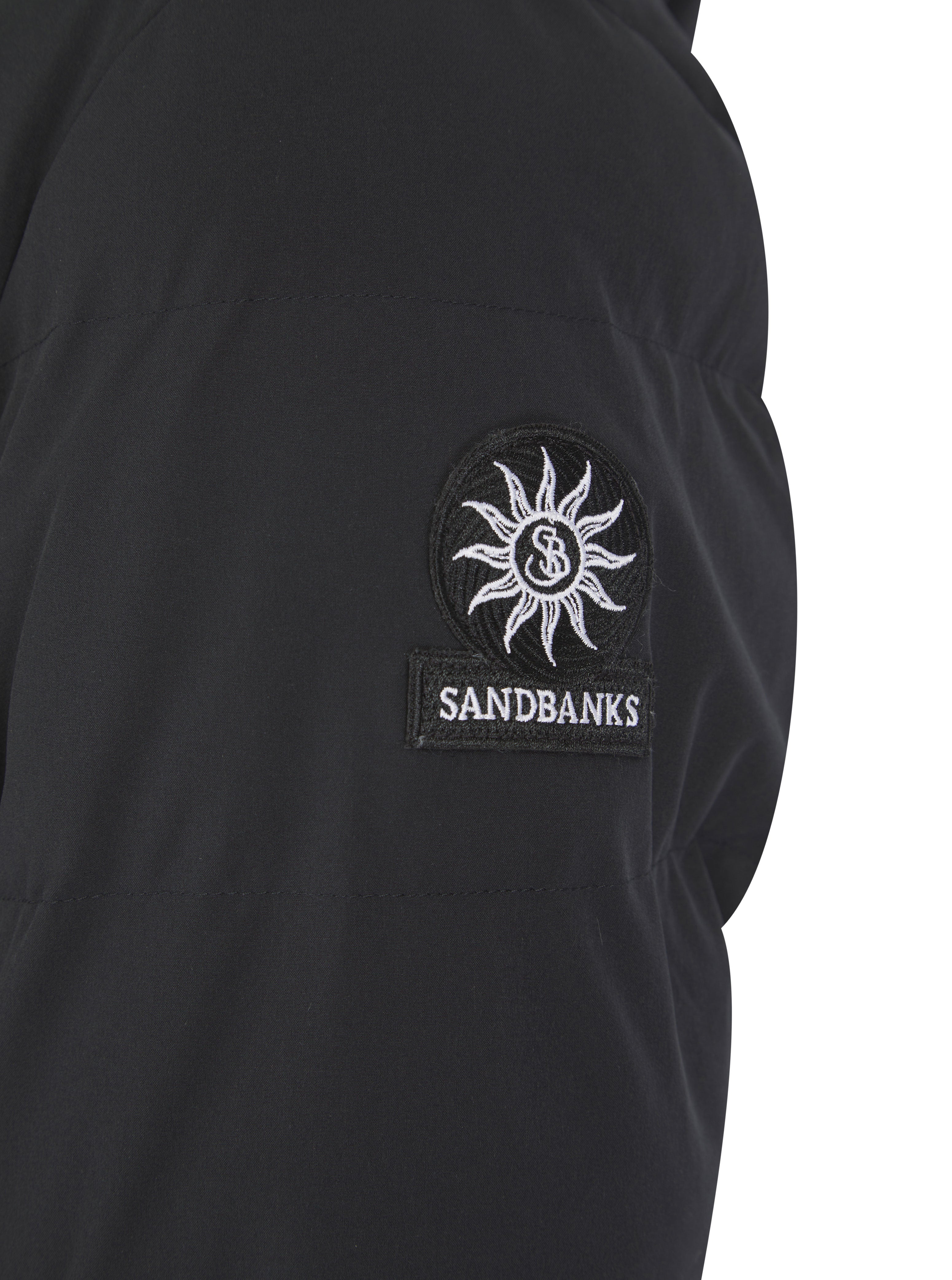 Load image into Gallery viewer, Sandbanks Banks Core Puffer Jacket Black
