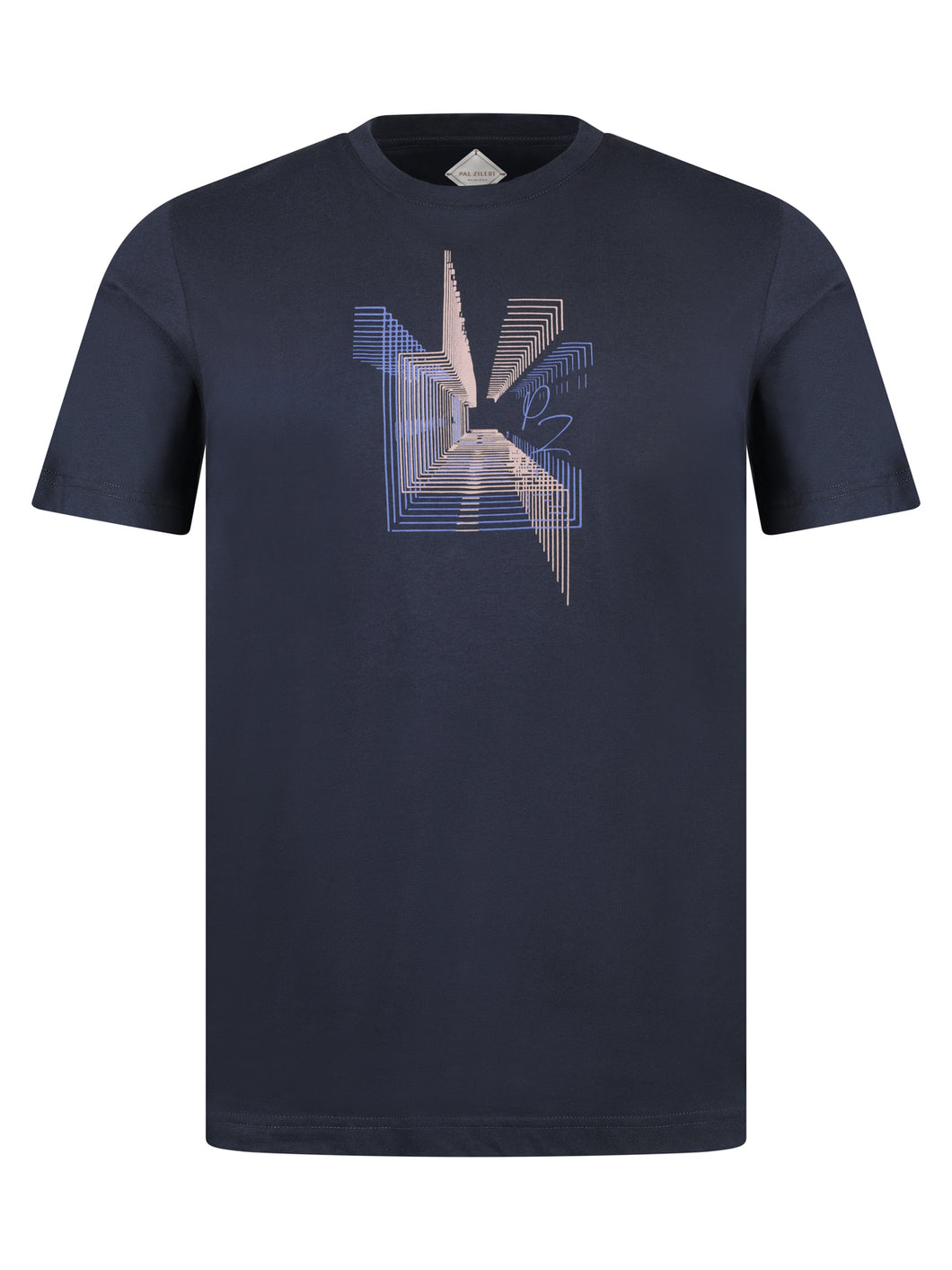 Pal Zileri Graphic Tee Navy