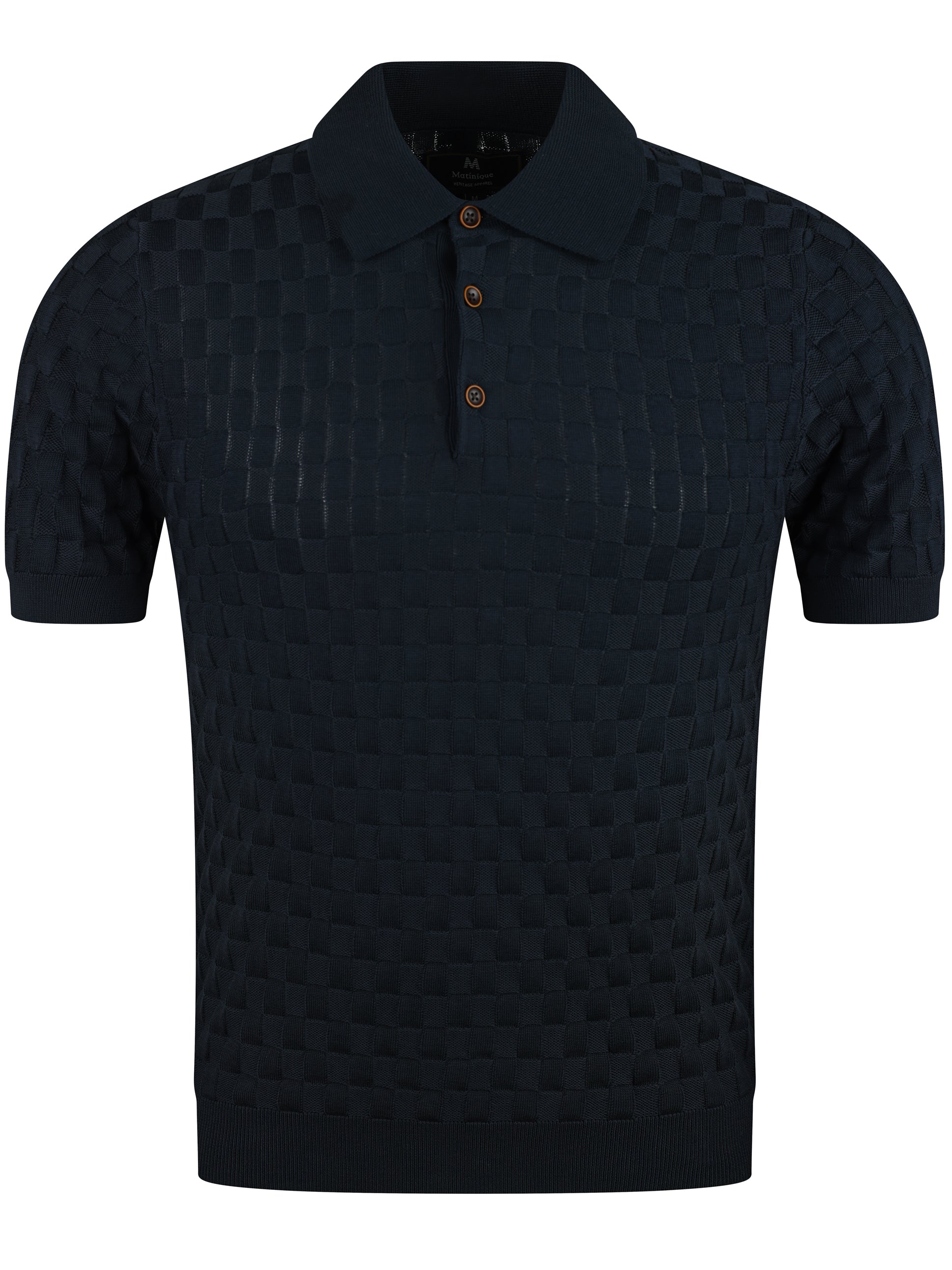 Load image into Gallery viewer, Matinique Heritage Polo Navy
