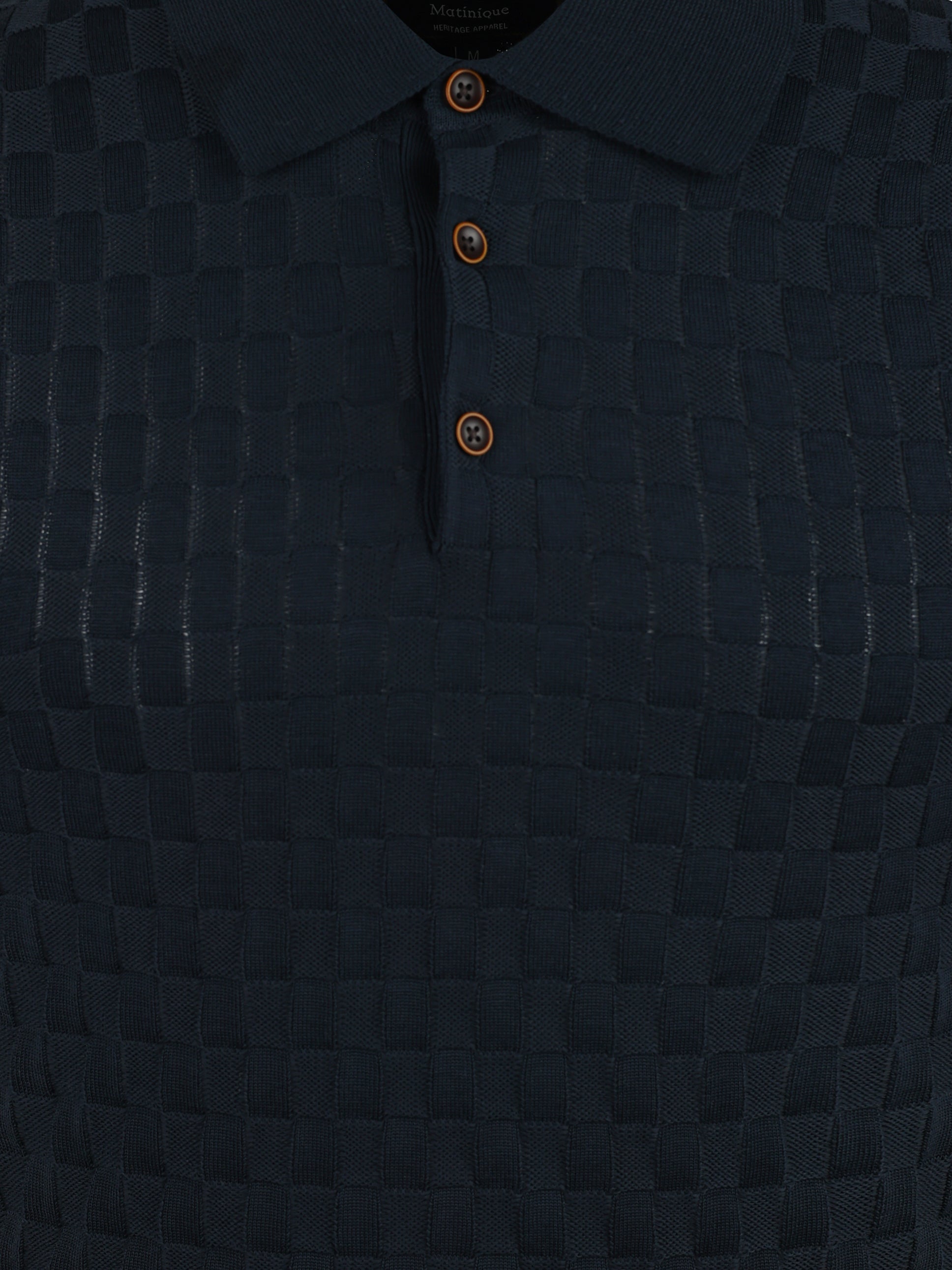 Load image into Gallery viewer, Matinique Heritage Polo Navy
