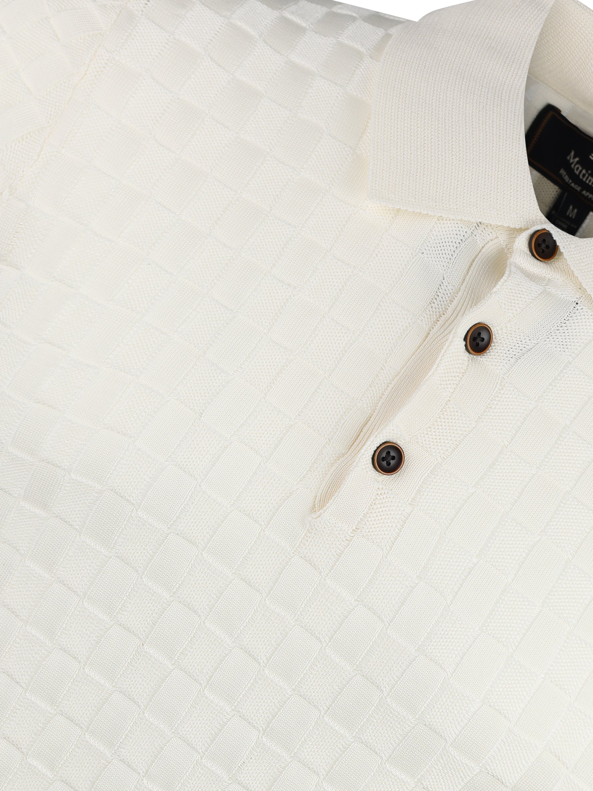 Load image into Gallery viewer, Matinique Heritage Polo White
