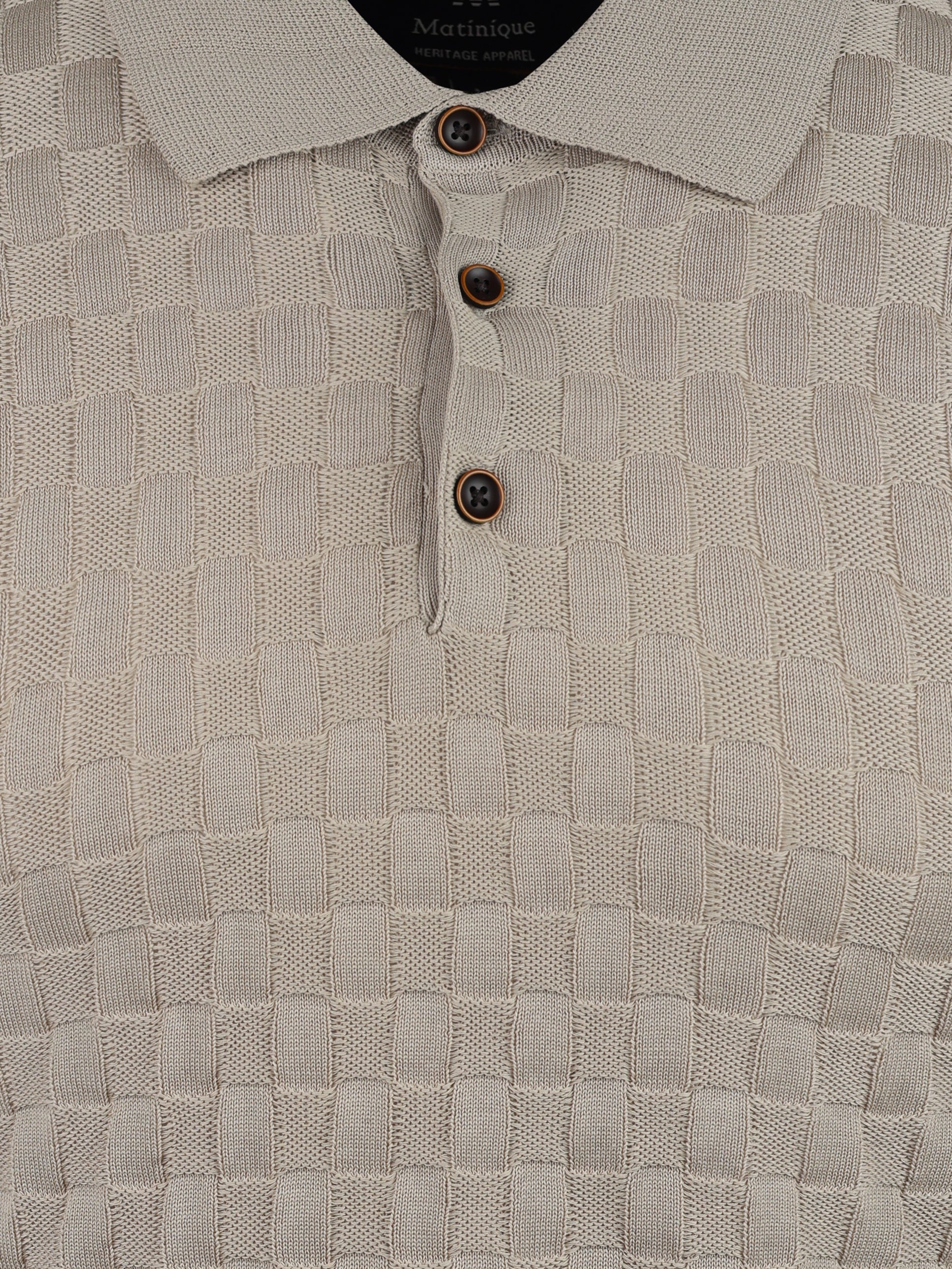 Load image into Gallery viewer, Matinique Heritage Polo Taupe
