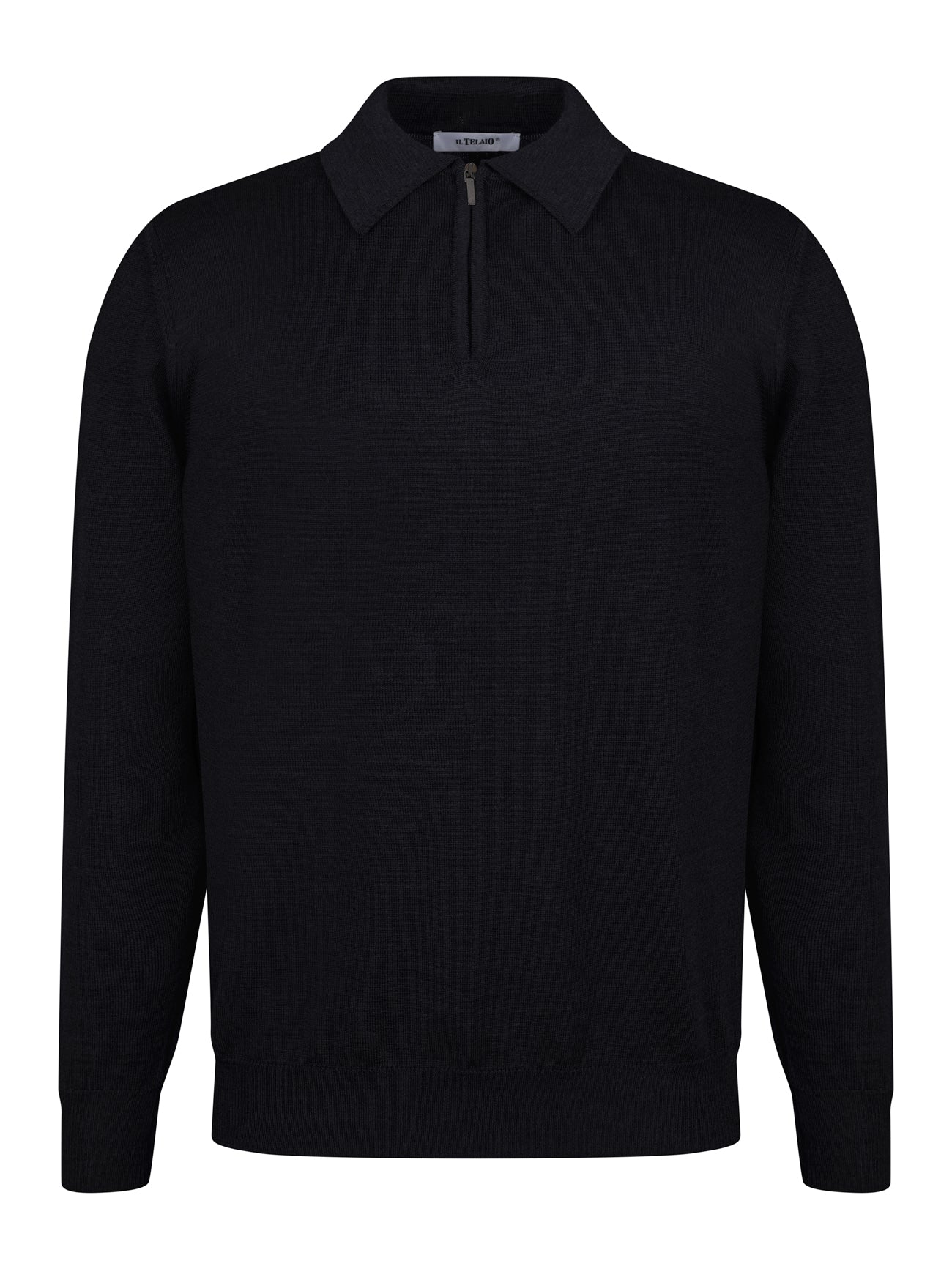 IL Telaio Zip Polo Black